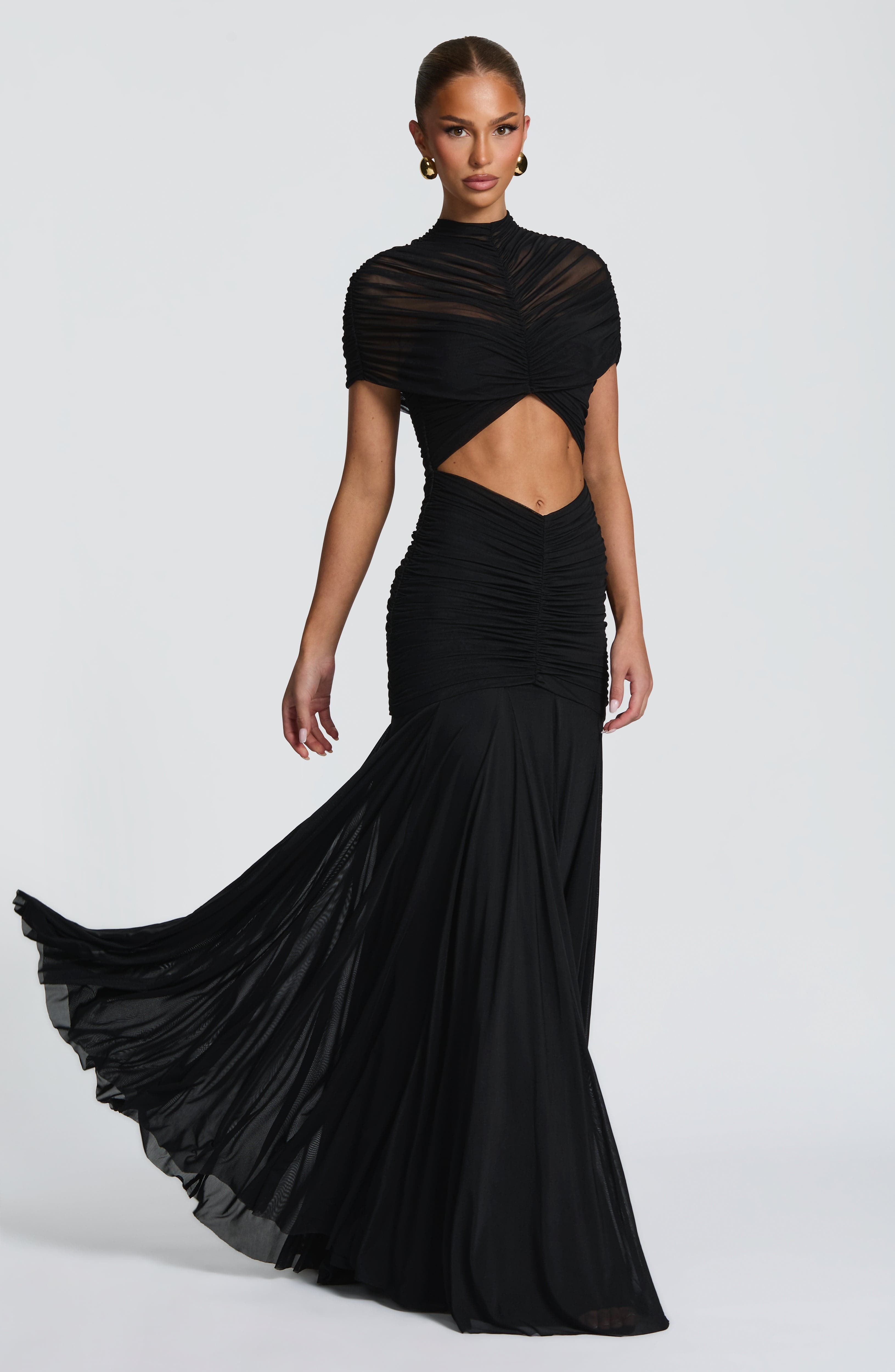 minilena Jaya Maxi Dress Black