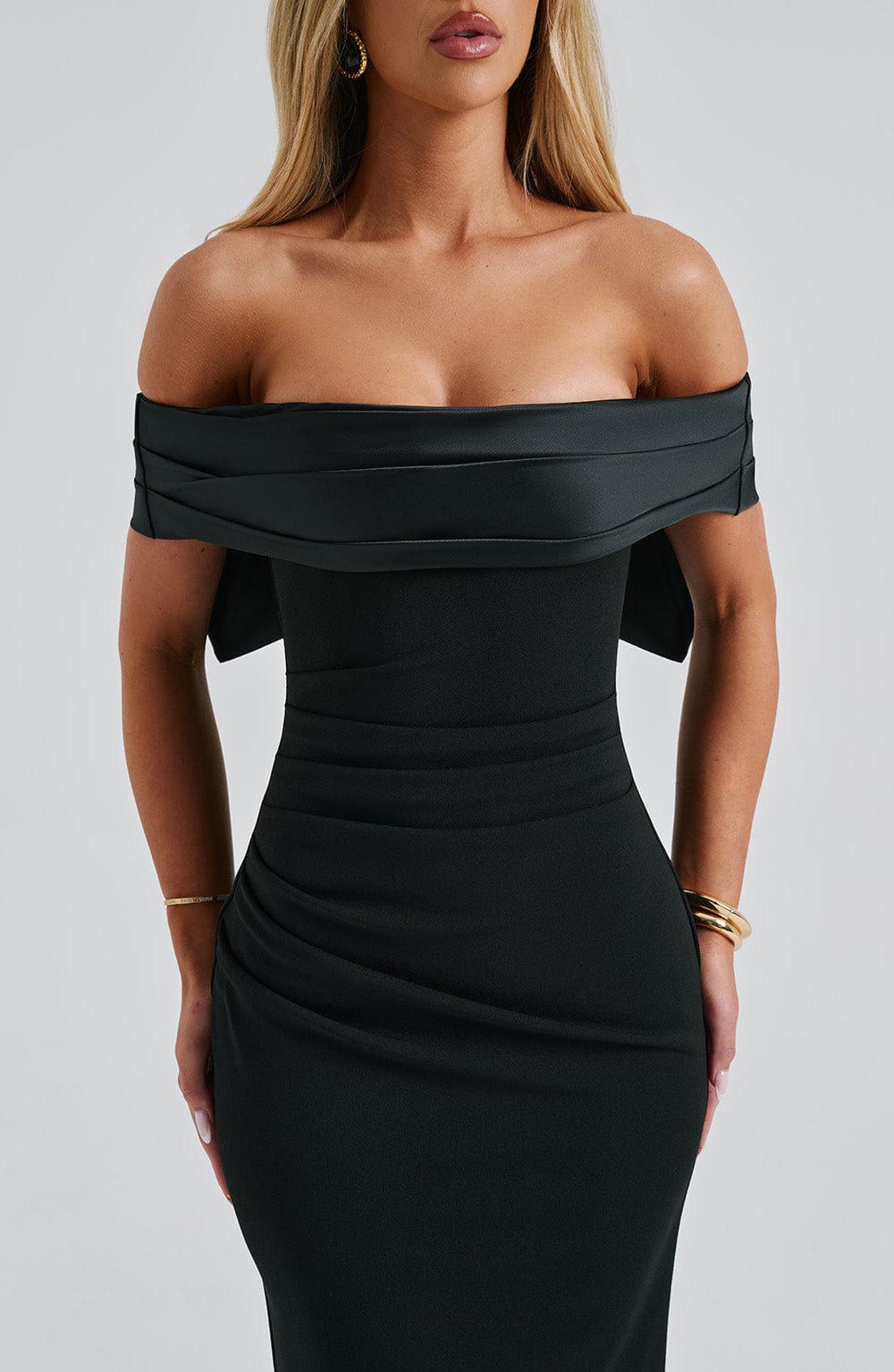 minilena Joanna Maxi Dress Black