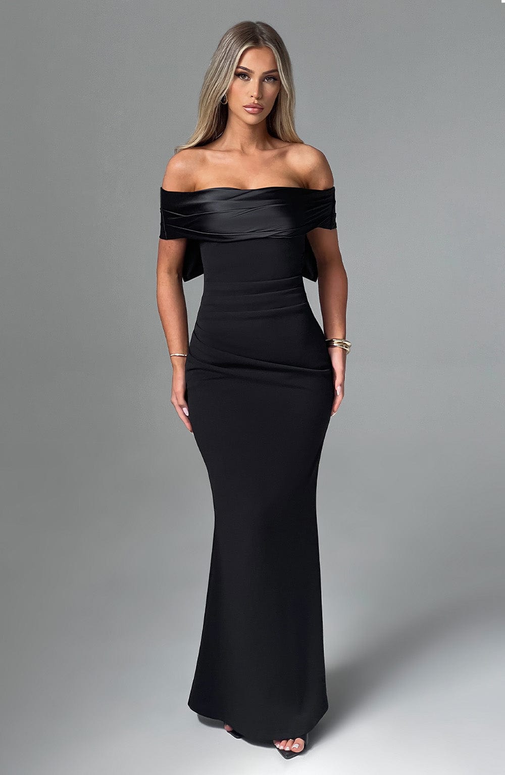 minilena Joanna Maxi Dress Black