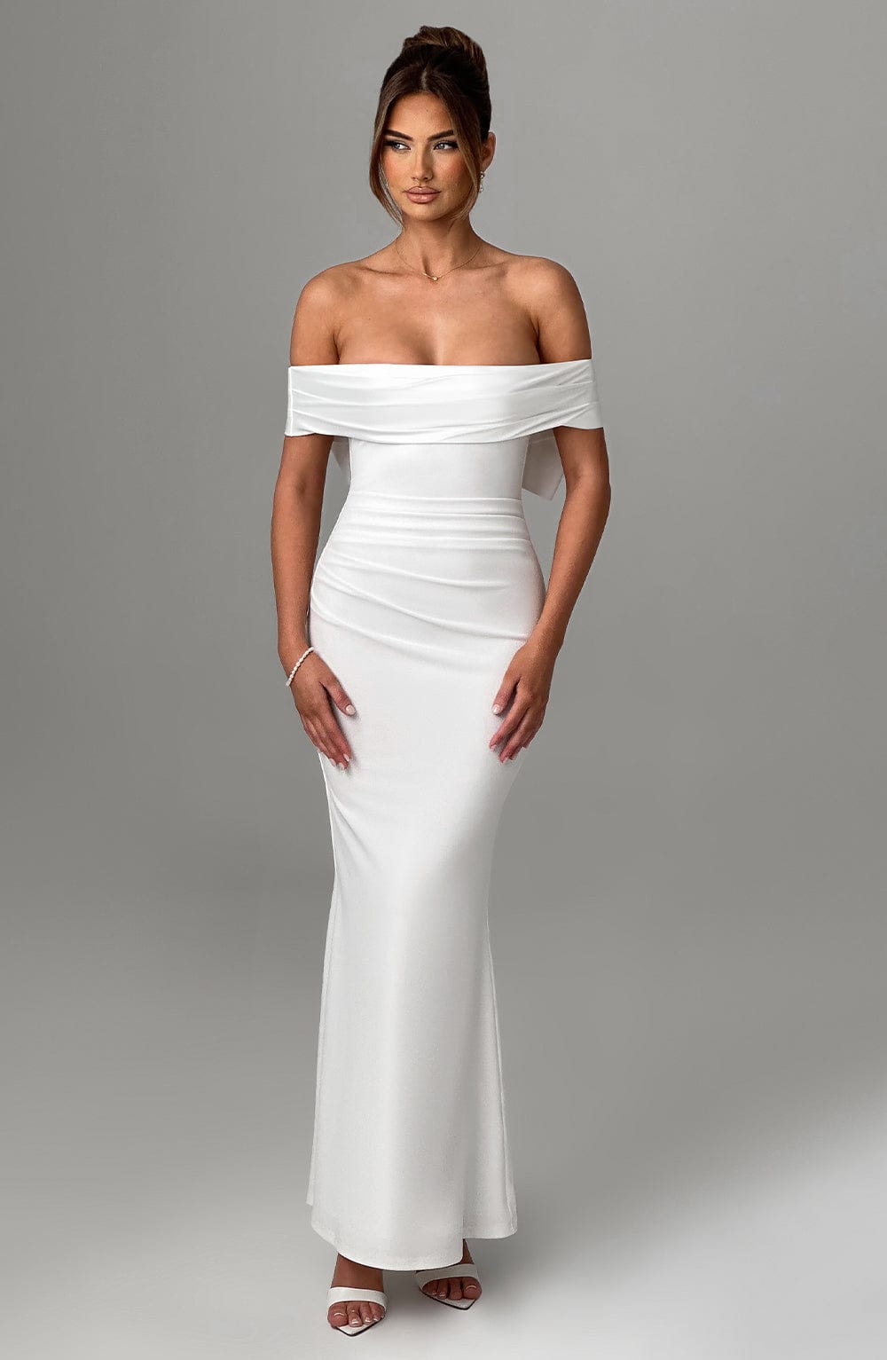 minilena Joanna Maxi Dress Ivory
