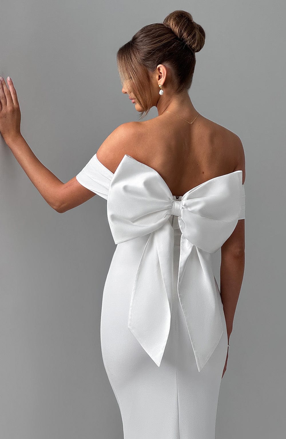 minilena Joanna Maxi Dress Ivory