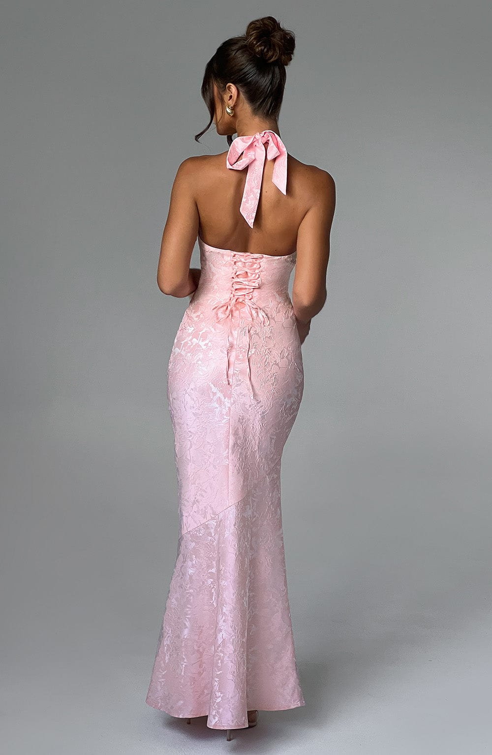 minilena Josephine Maxi Dress Blush