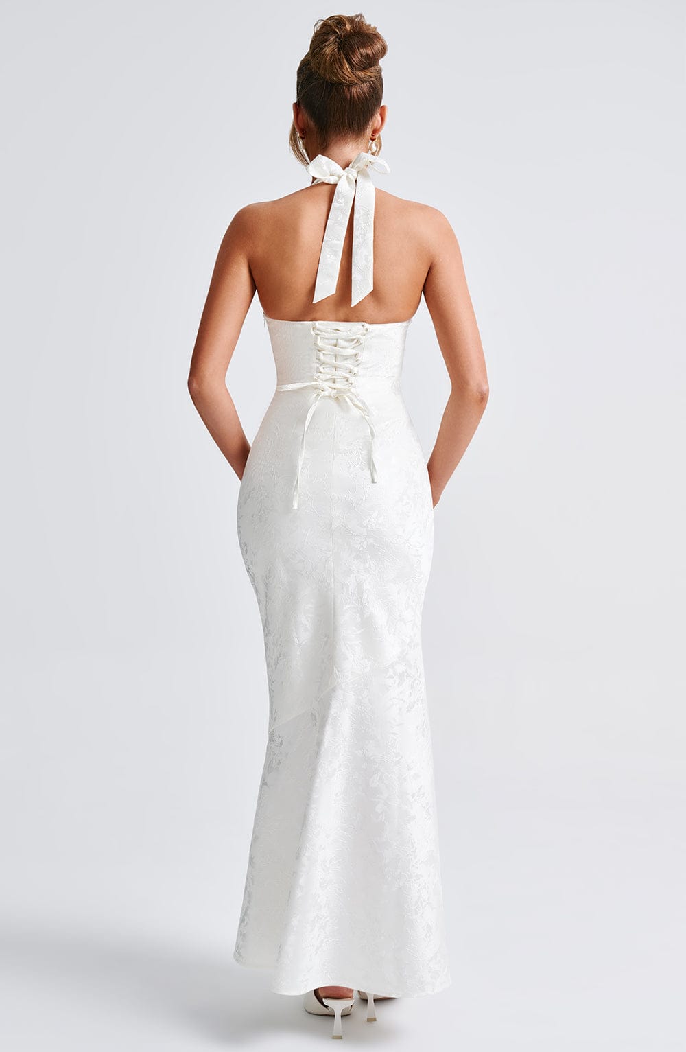 minilena Josephine Maxi Dress Ivory