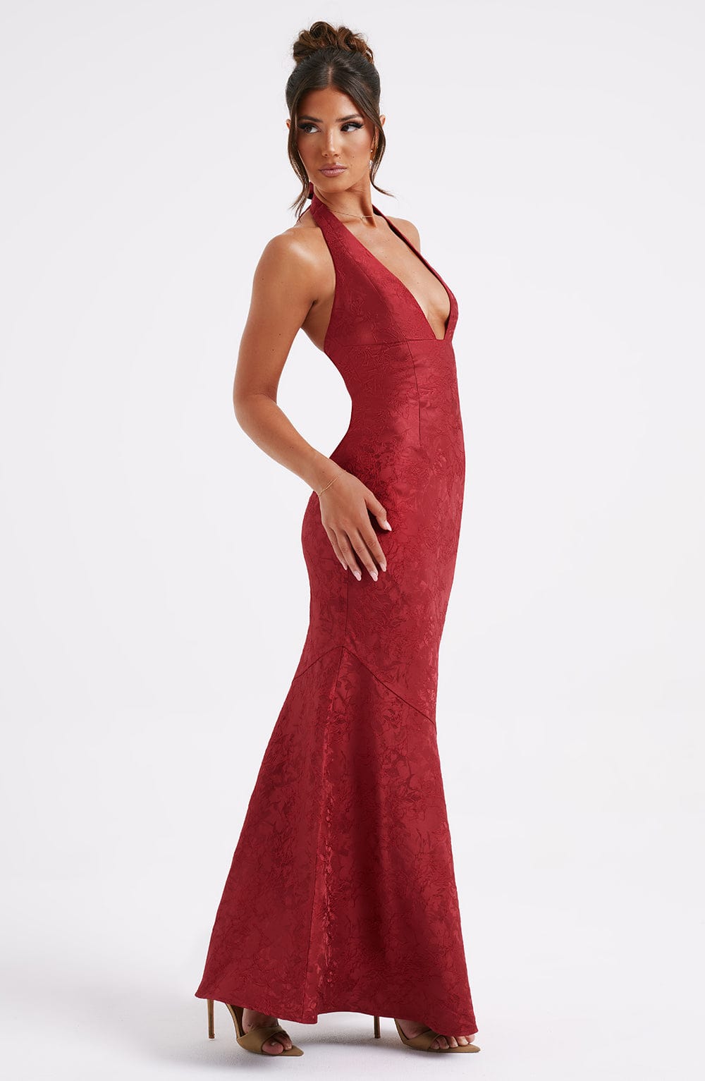 minilena Josephine Maxi Dress Red