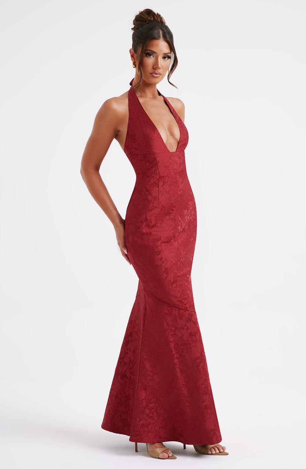 minilena Josephine Maxi Dress Red