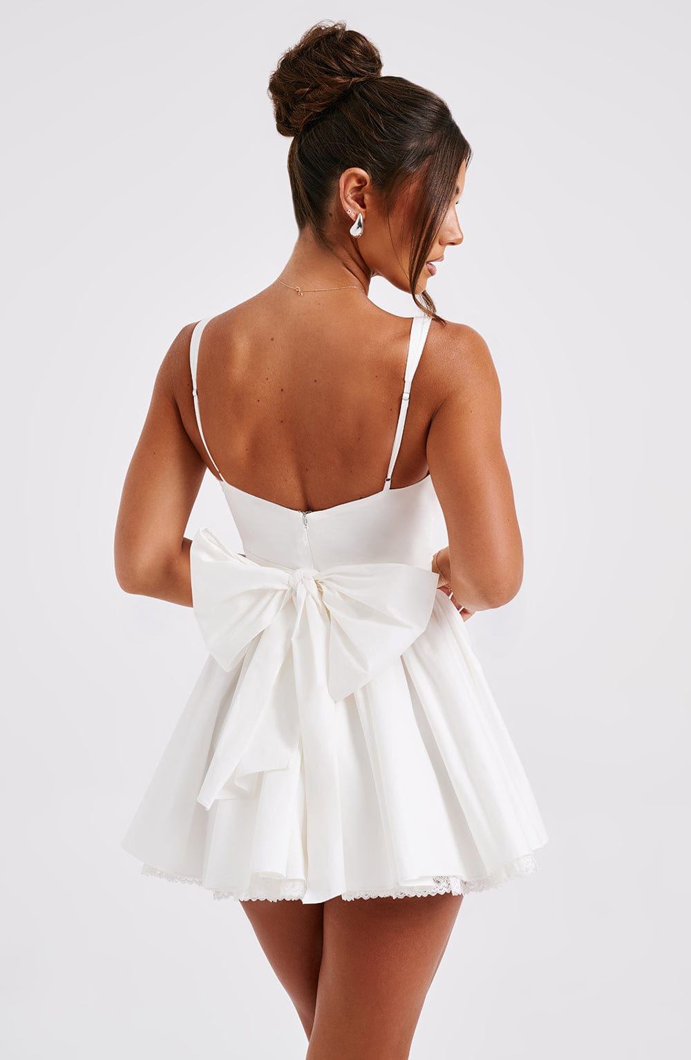 minilena Josie Mini Dress White