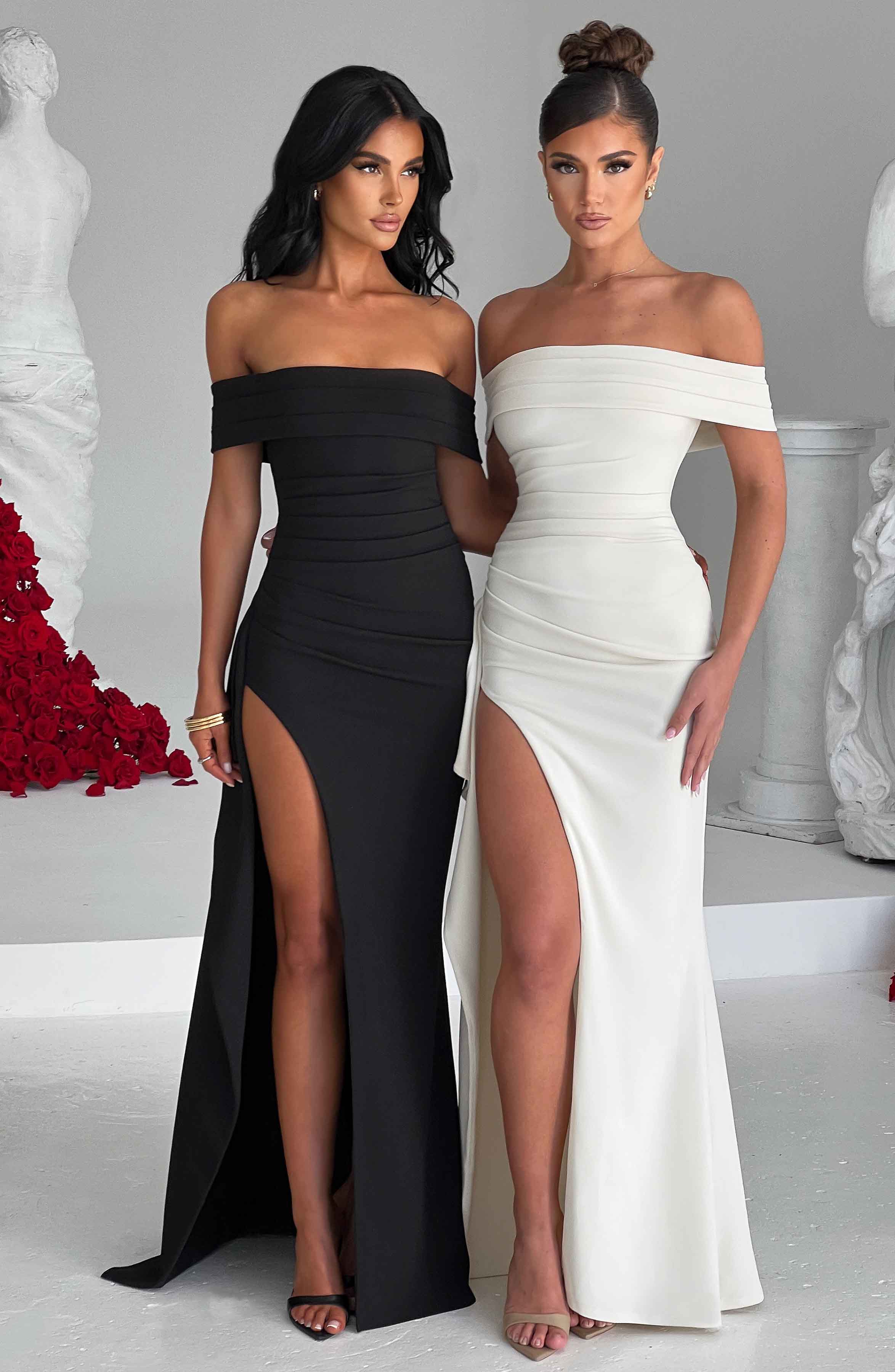 minilena Joyce Maxi Dress Ivory
