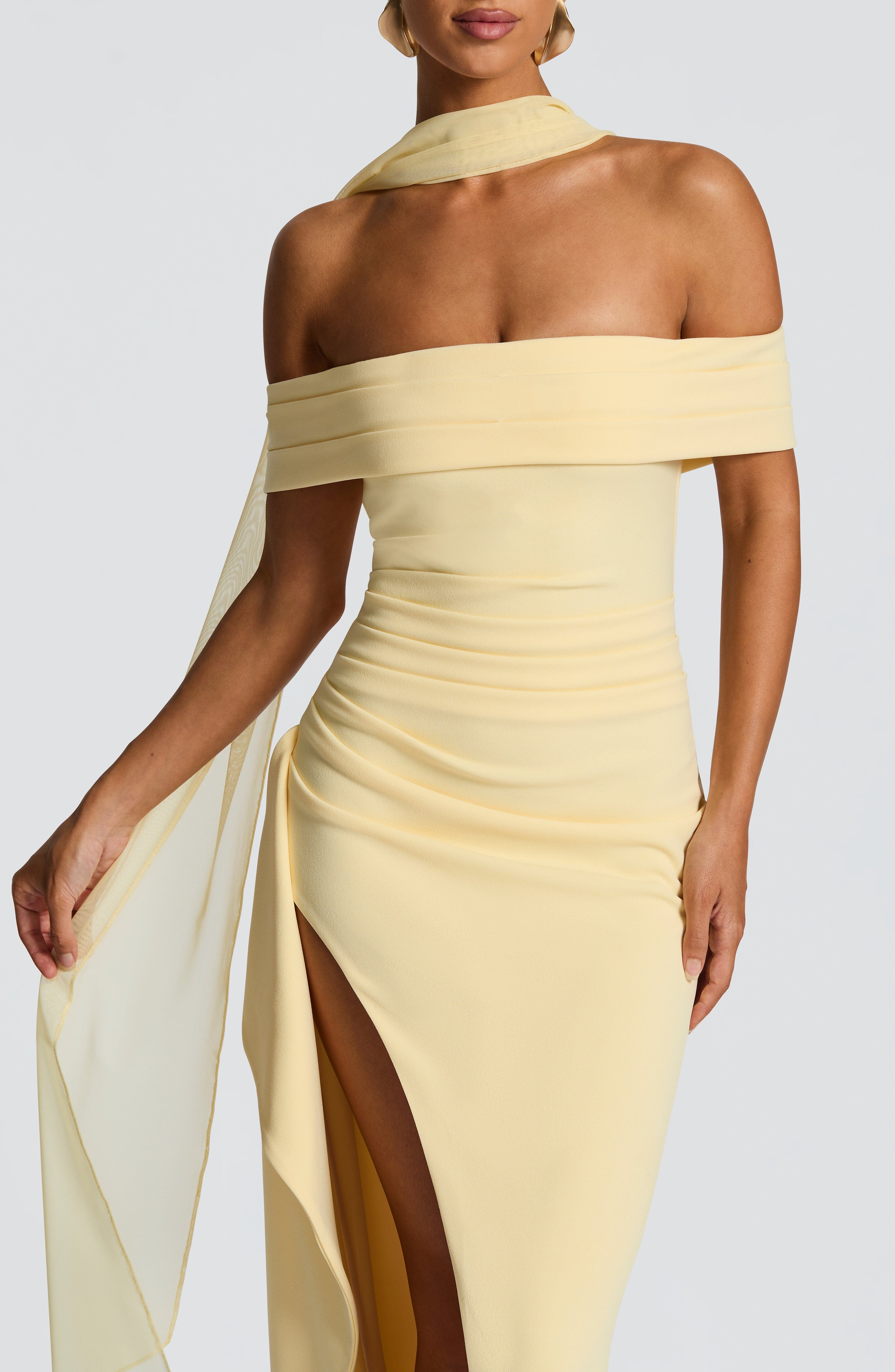 minilena Joyce Maxi Dress Lemon