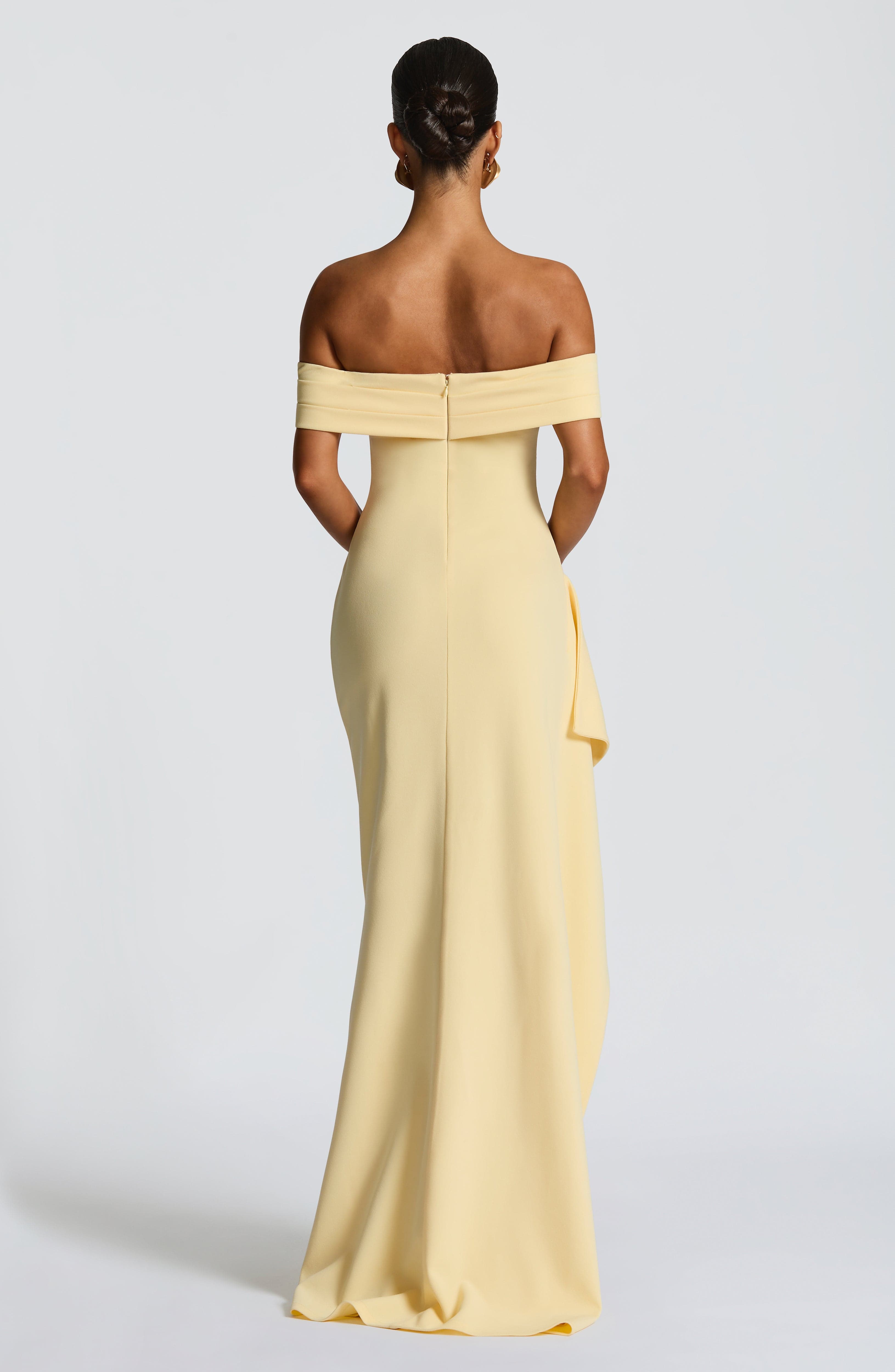 minilena Joyce Maxi Dress Lemon