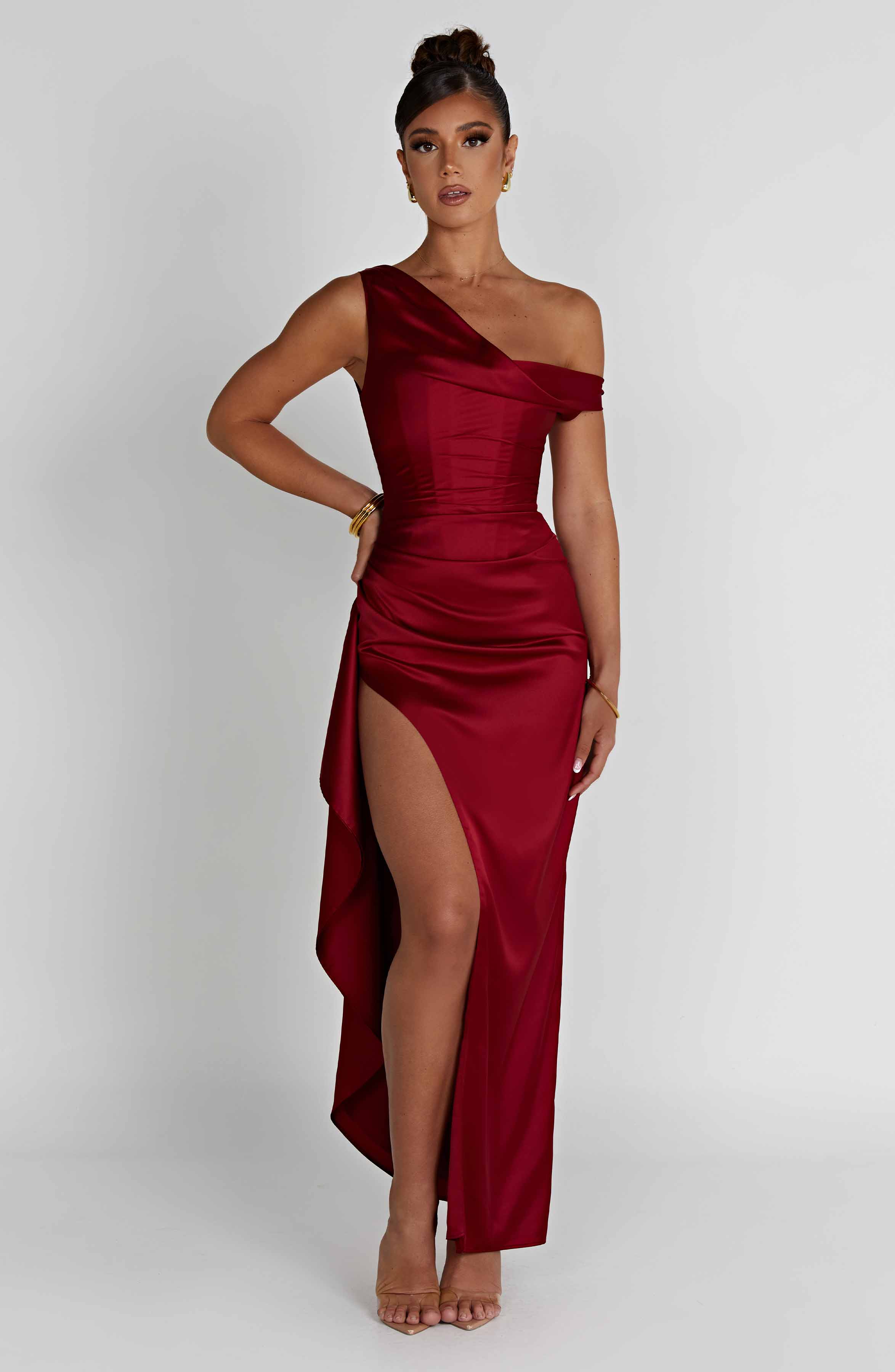 minilena Juliene Maxi Dress Wine