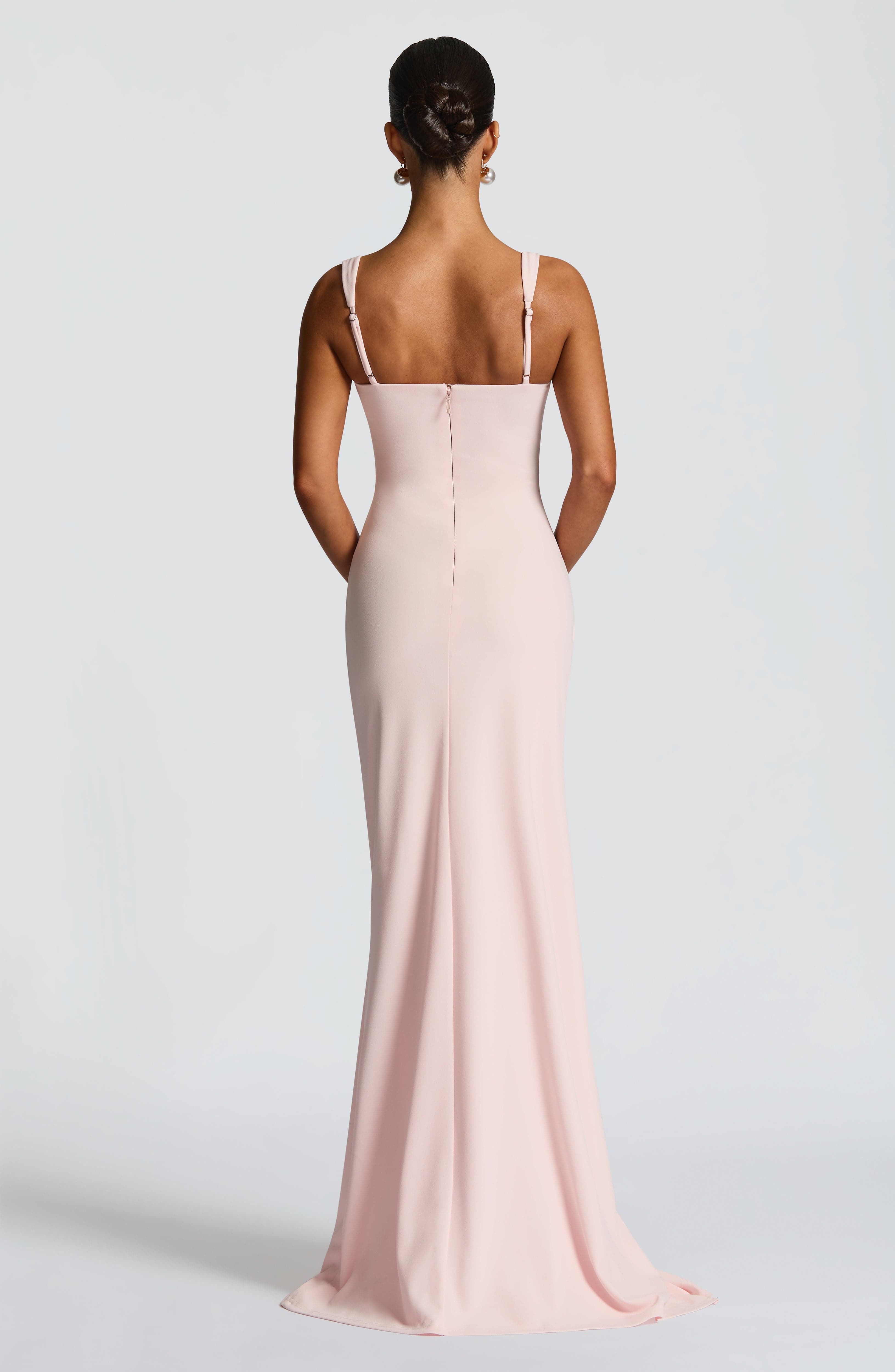 minilena Katana Maxi Dress Blush