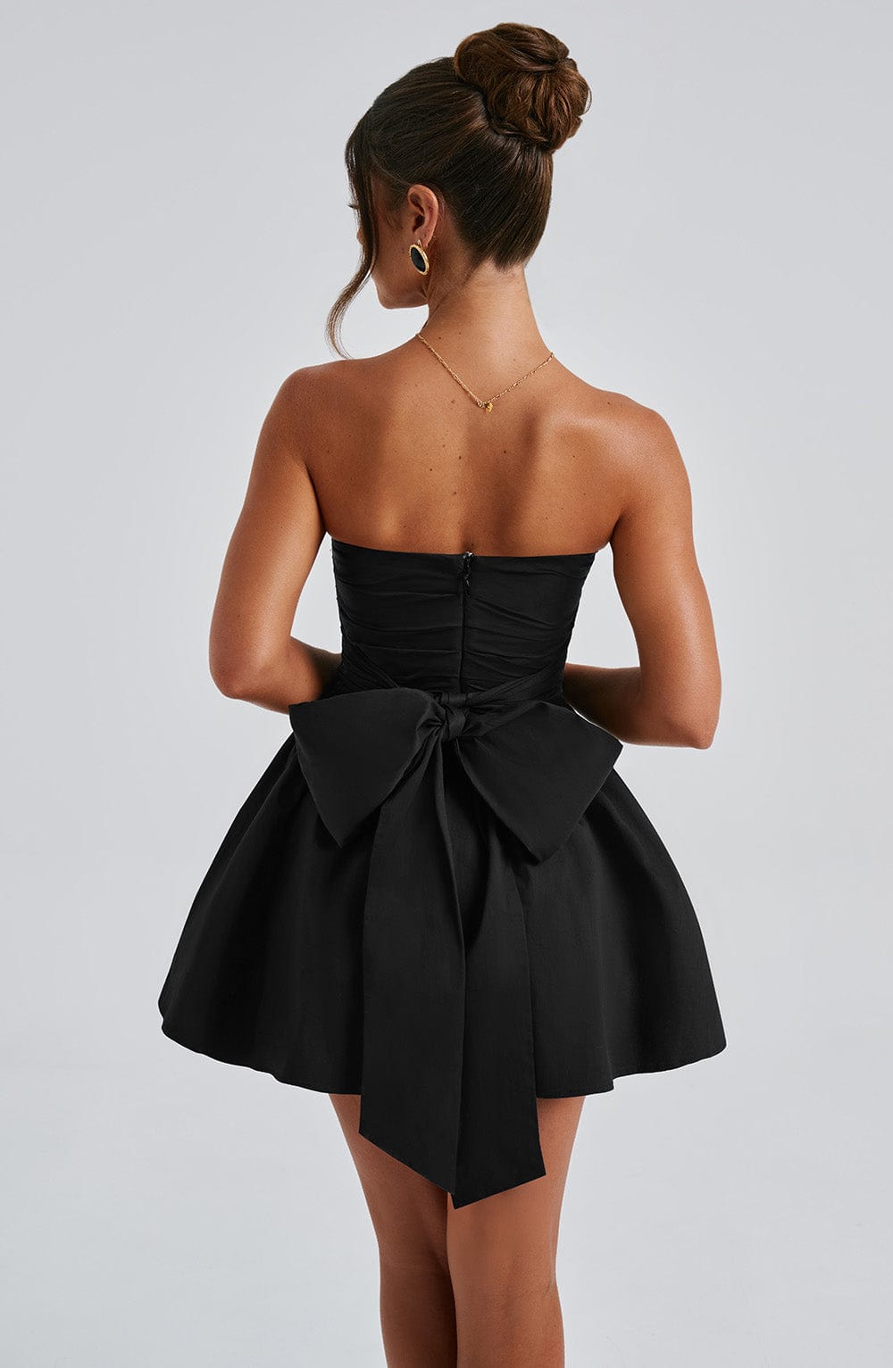 minilena Katrina Mini Dress Black