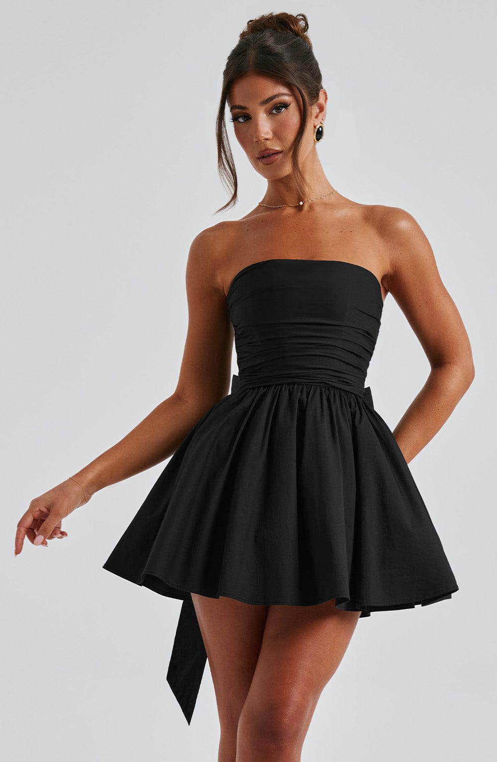 minilena Katrina Mini Dress Black