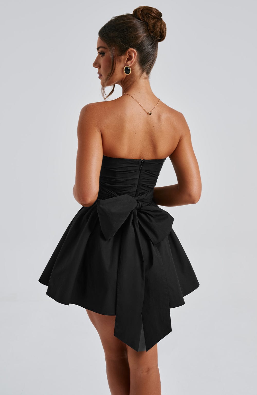 minilena Katrina Mini Dress Black
