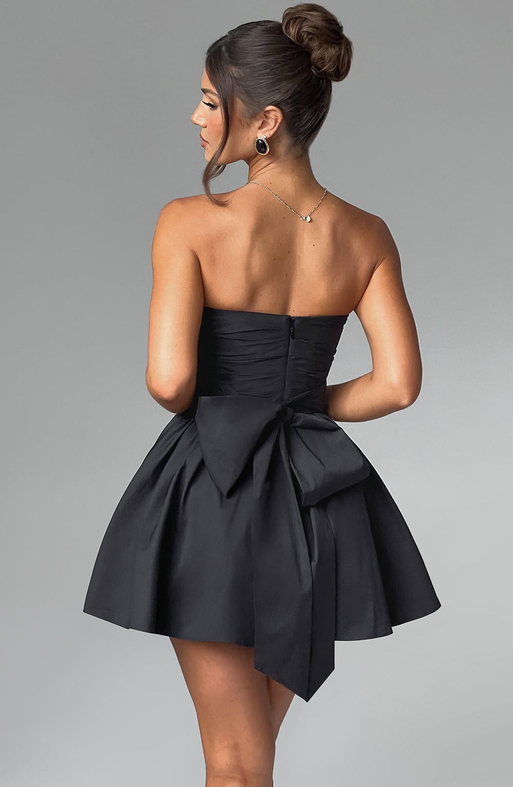 minilena Katrina Mini Dress Black