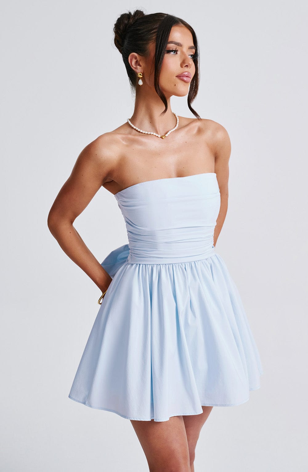 minilena Katrina Mini Dress Blue