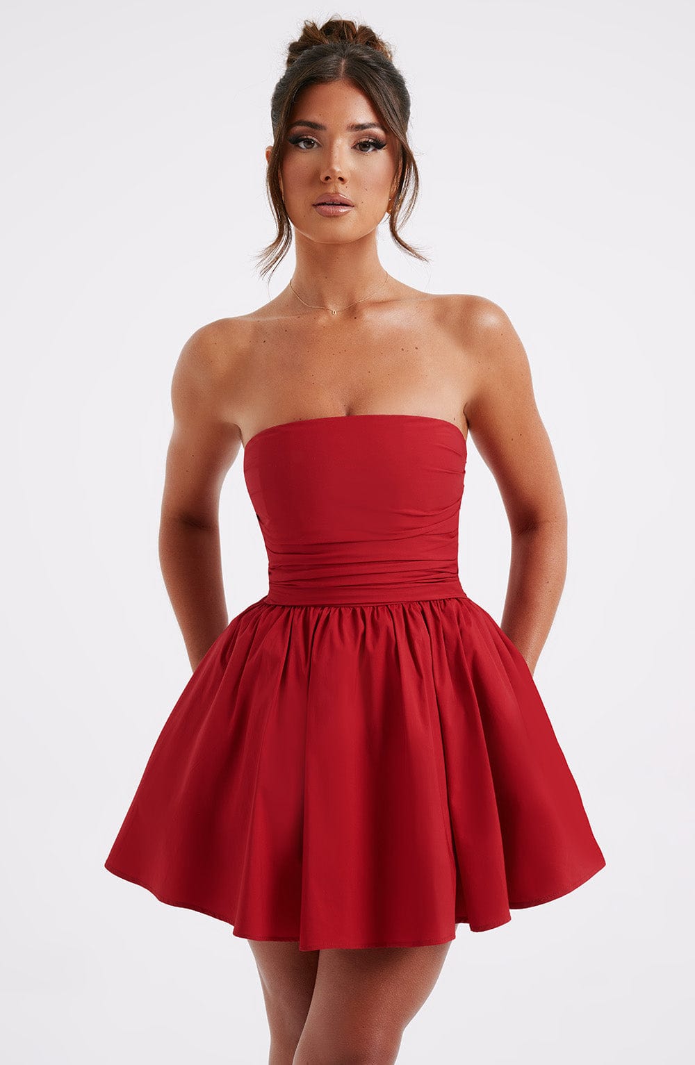 minilena Katrina Mini Dress Red