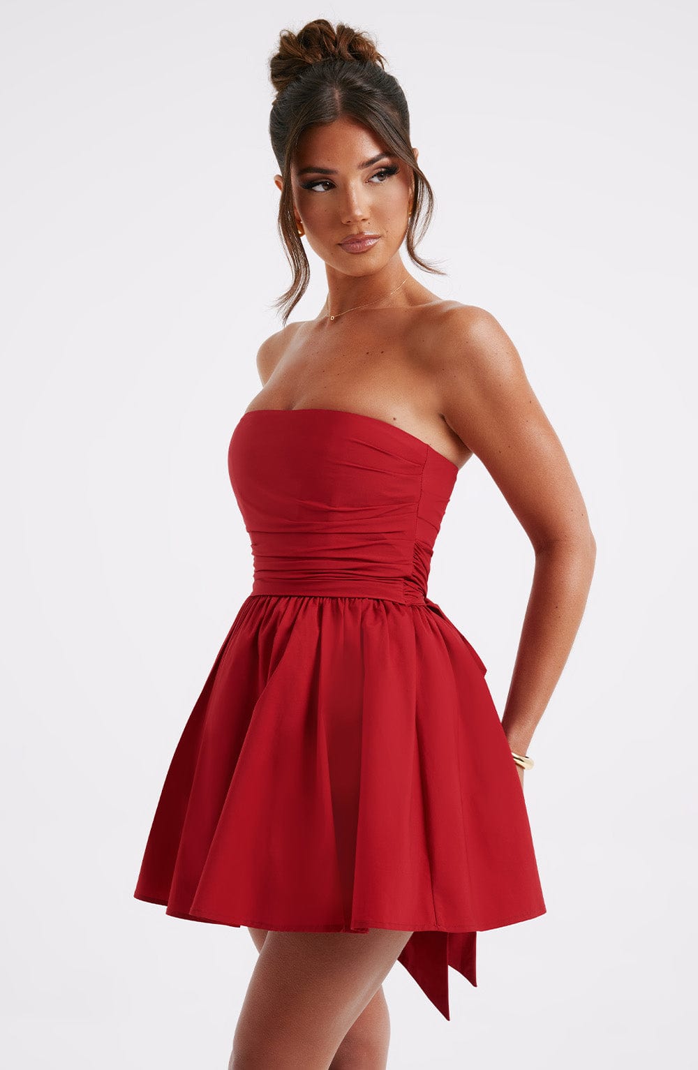minilena Katrina Mini Dress Red