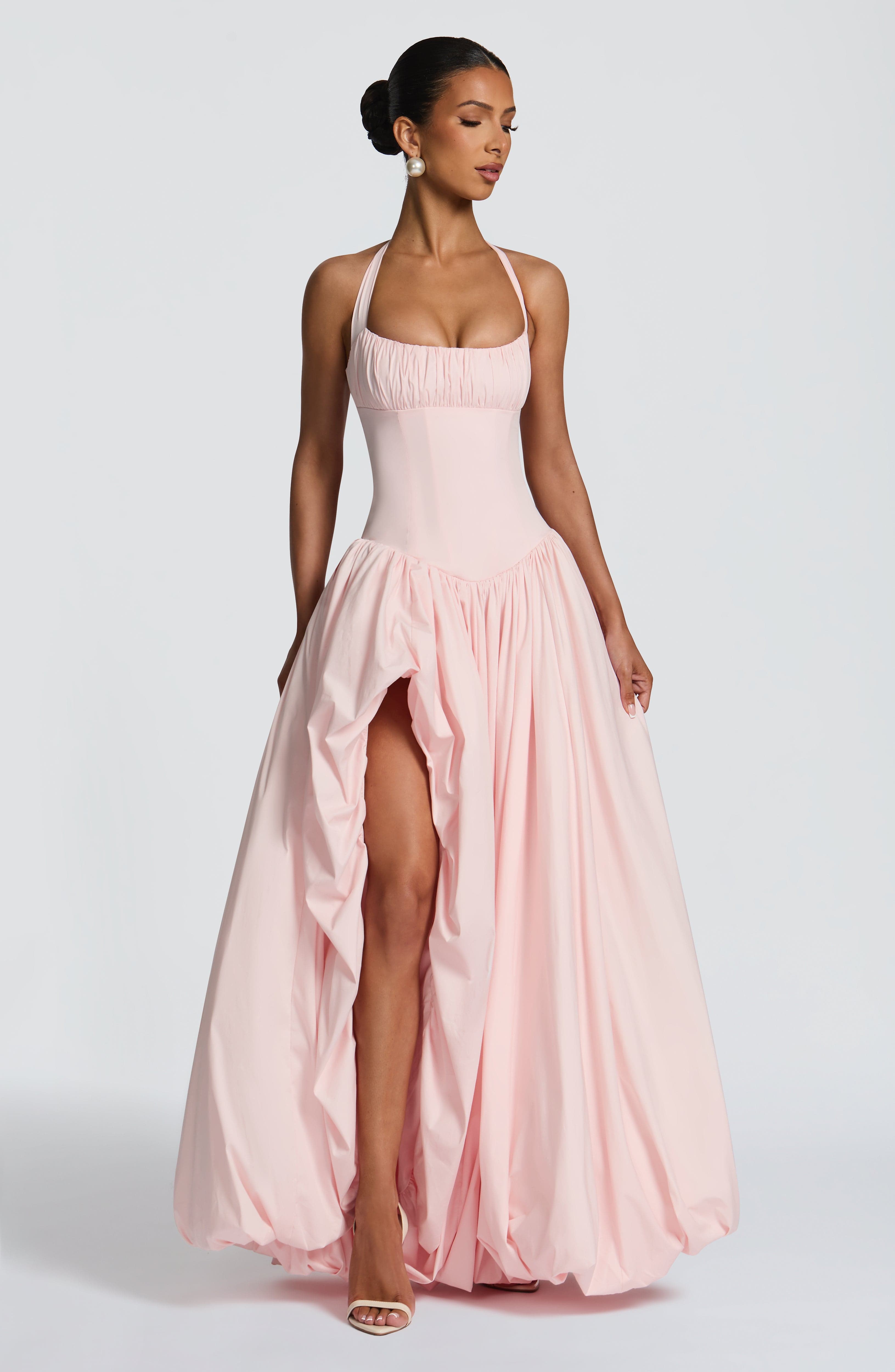 minilena Keira Maxi Dress Blush