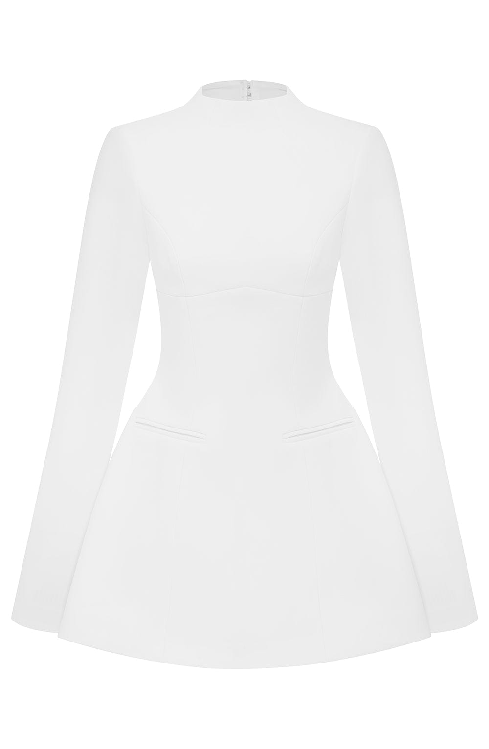 minilena Kelly Mini Dress Ivory