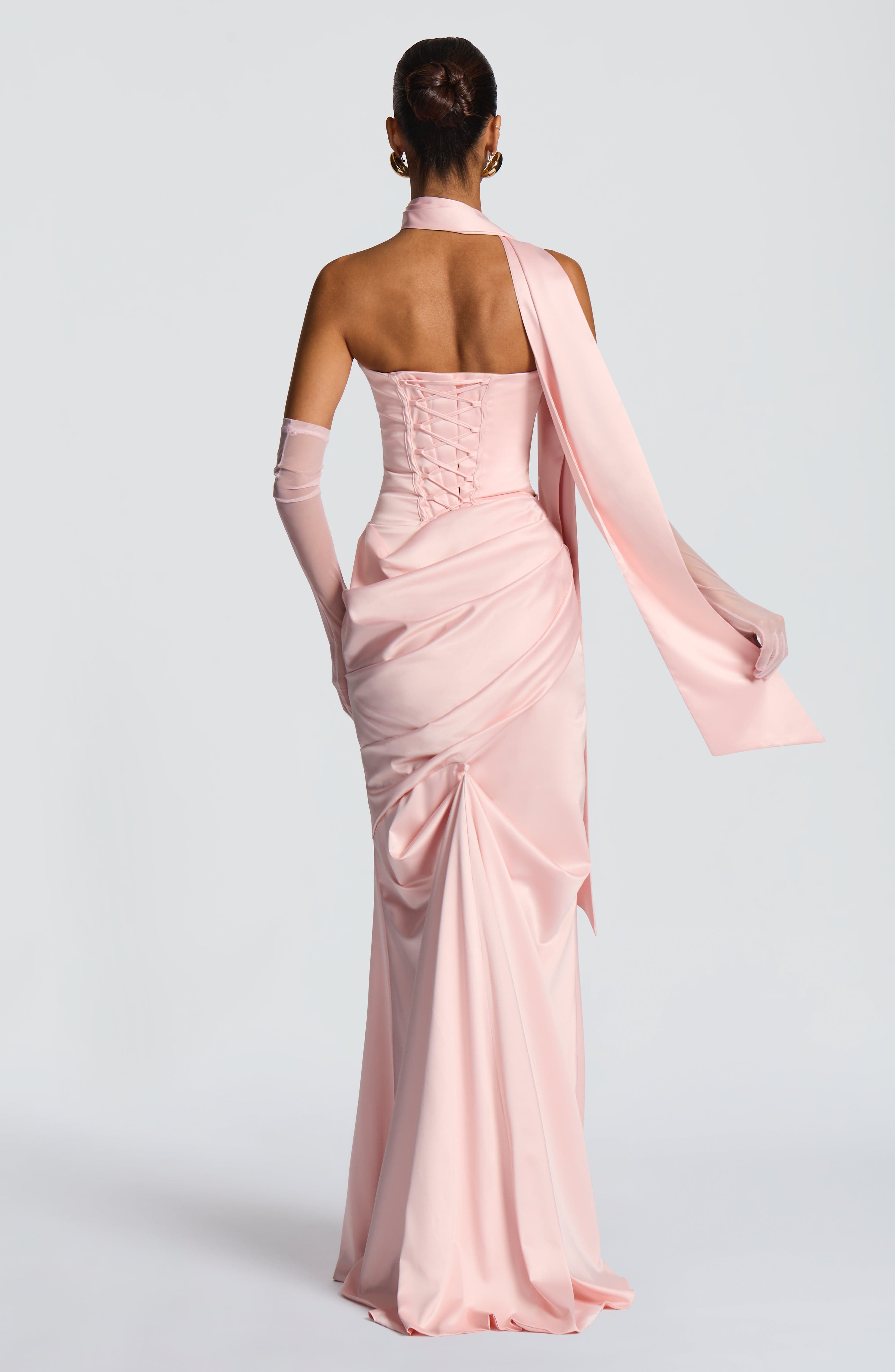 minilena Kensington Maxi Dress Blush