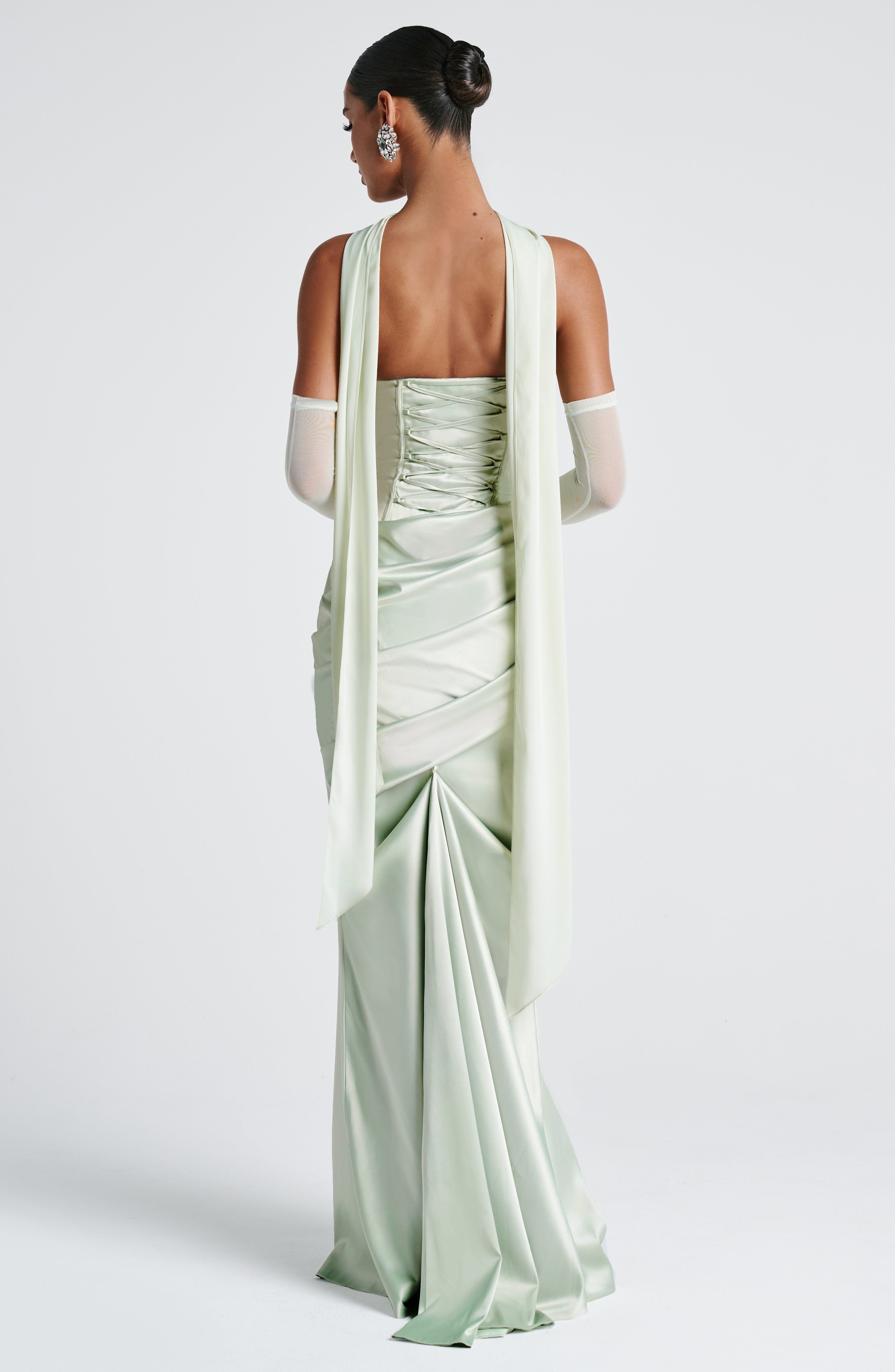 minilena Kensington Maxi Dress Mint