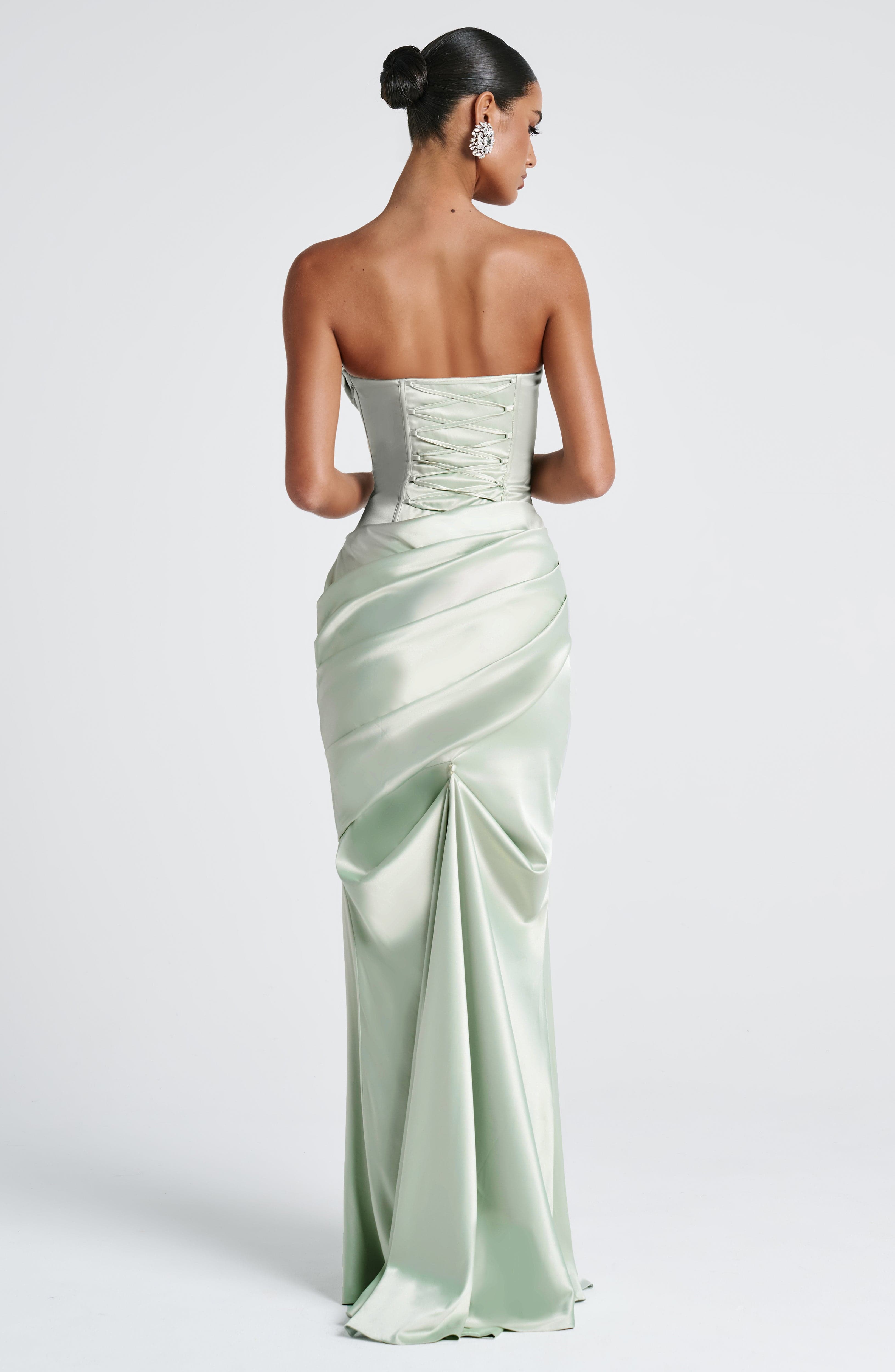 minilena Kensington Maxi Dress Mint