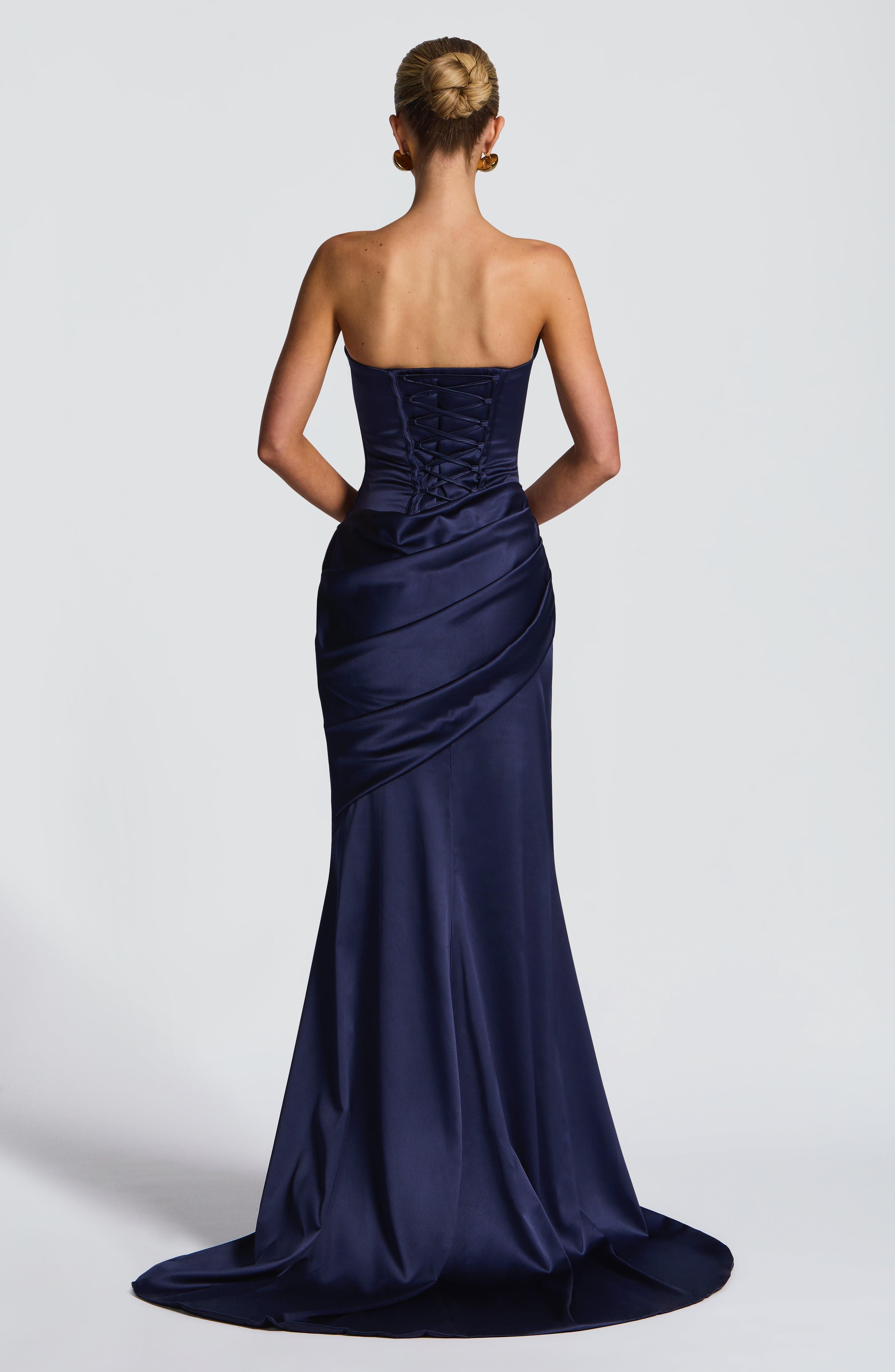minilena Kensington Maxi Dress Navy