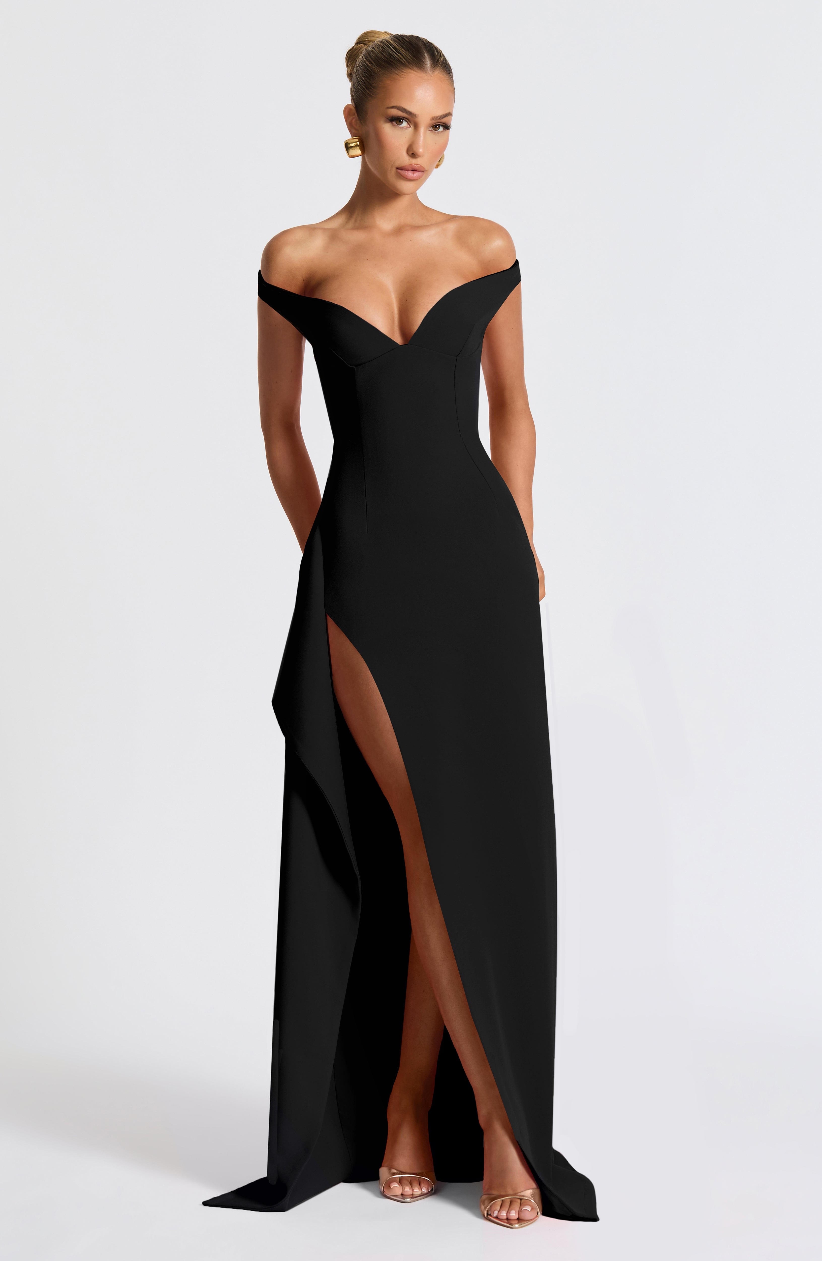 minilena Khalesia Maxi Dress Black