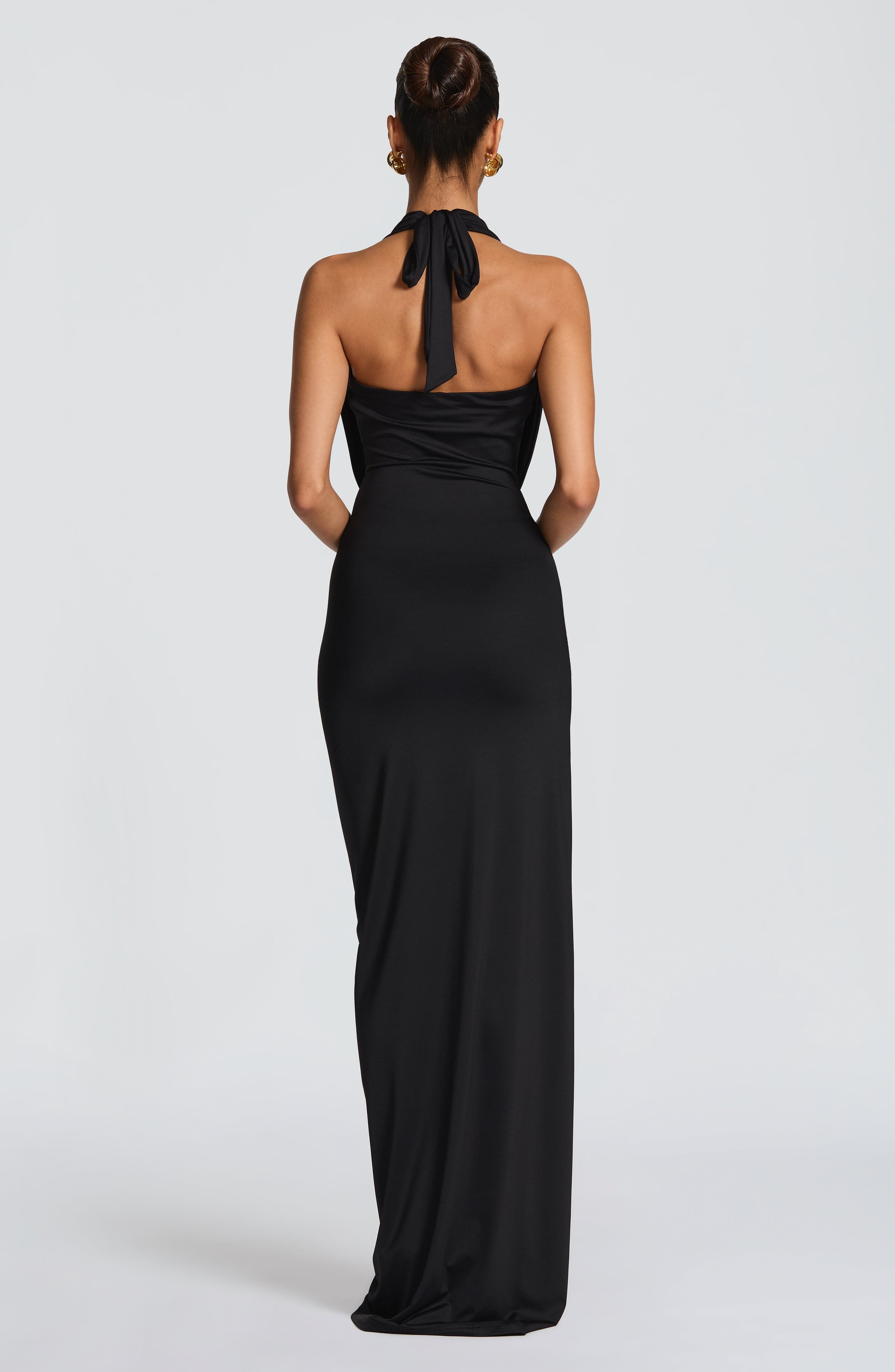 minilena Kingsley Maxi Dress Black