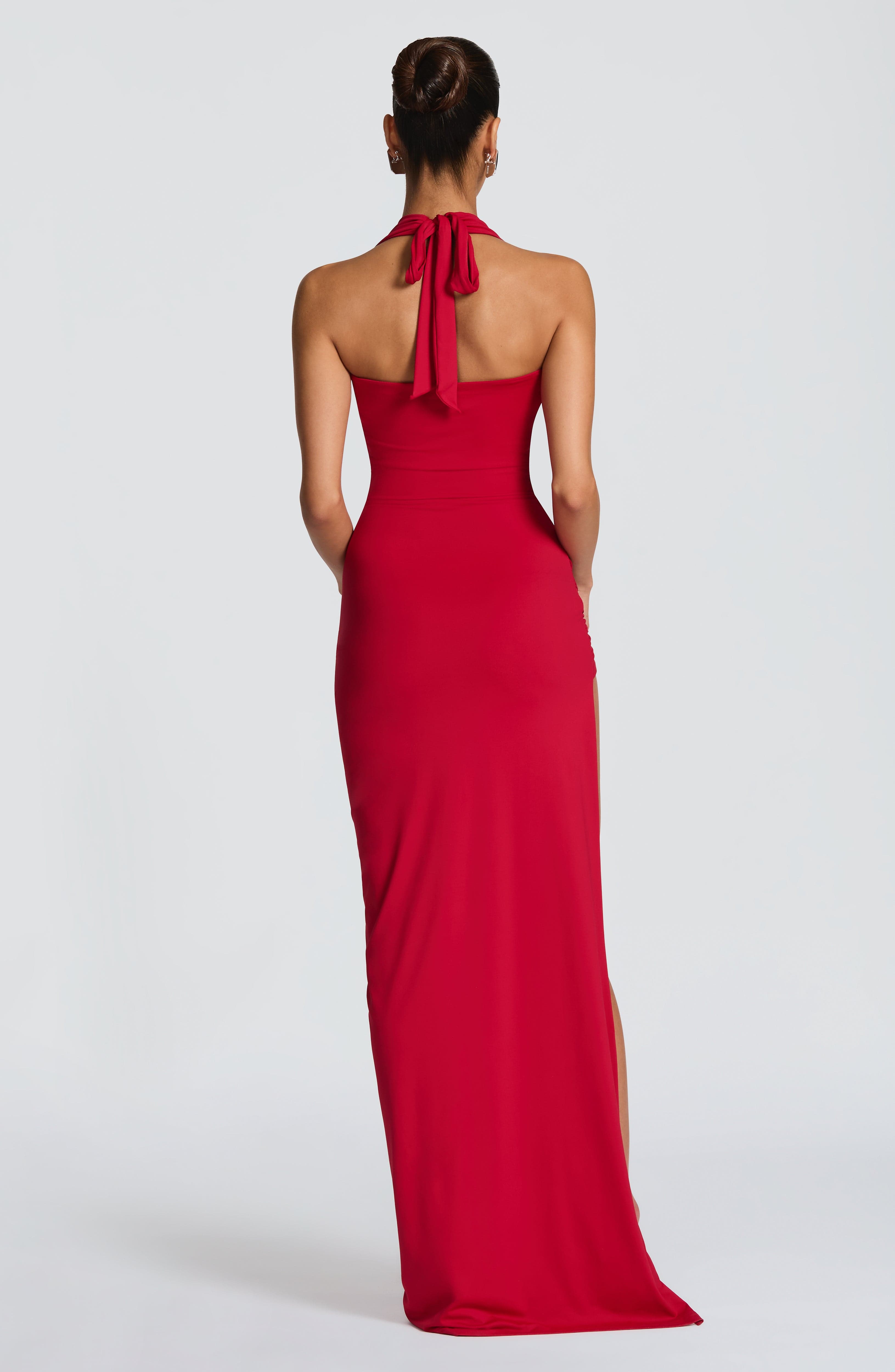 minilena Kingsley Maxi Dress Red