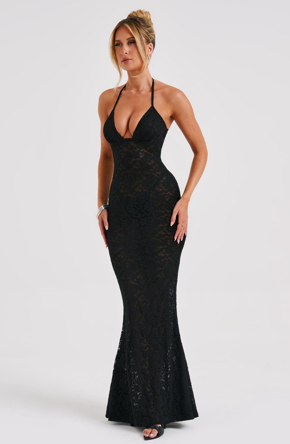 minilena Leilina Maxi Dress Black