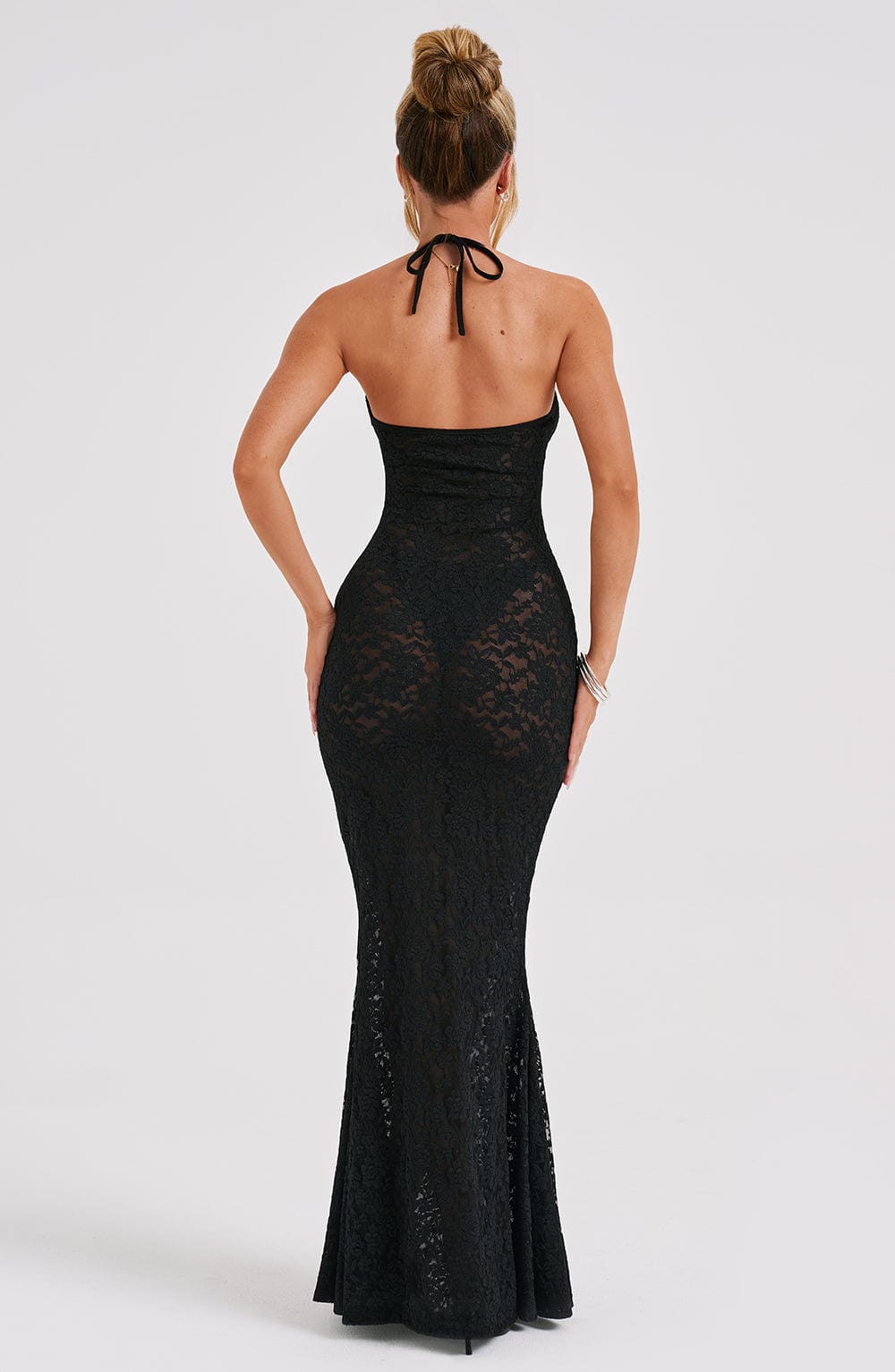 minilena Leilina Maxi Dress Black