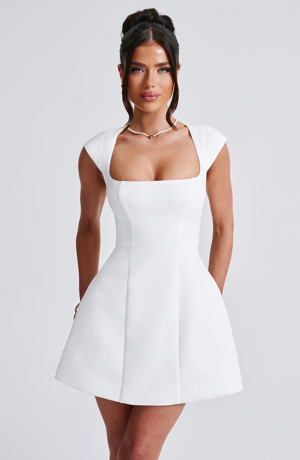 minilena Lena Mini Dress Ivory
