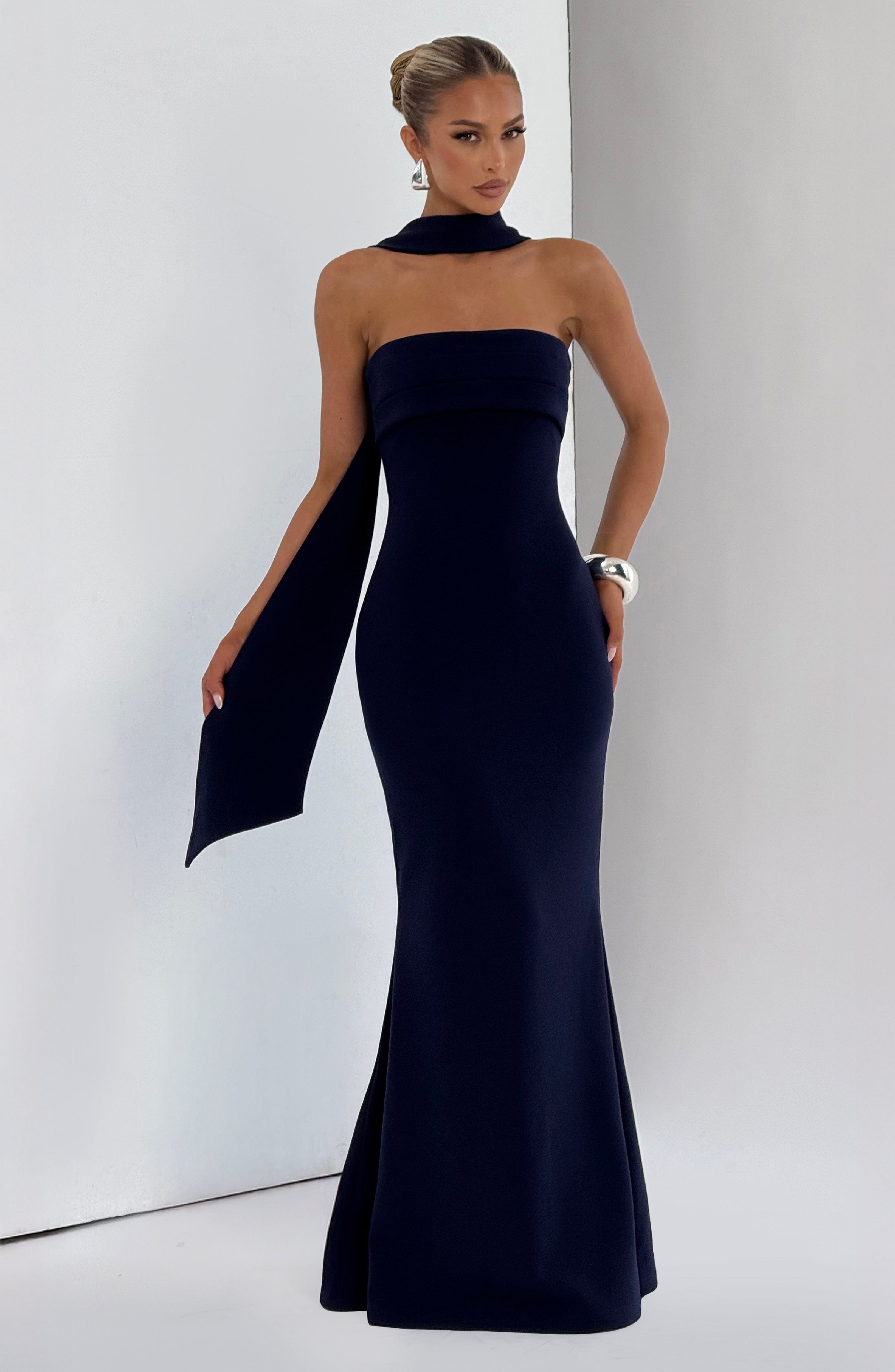 minilena Leura Maxi Dress Navy