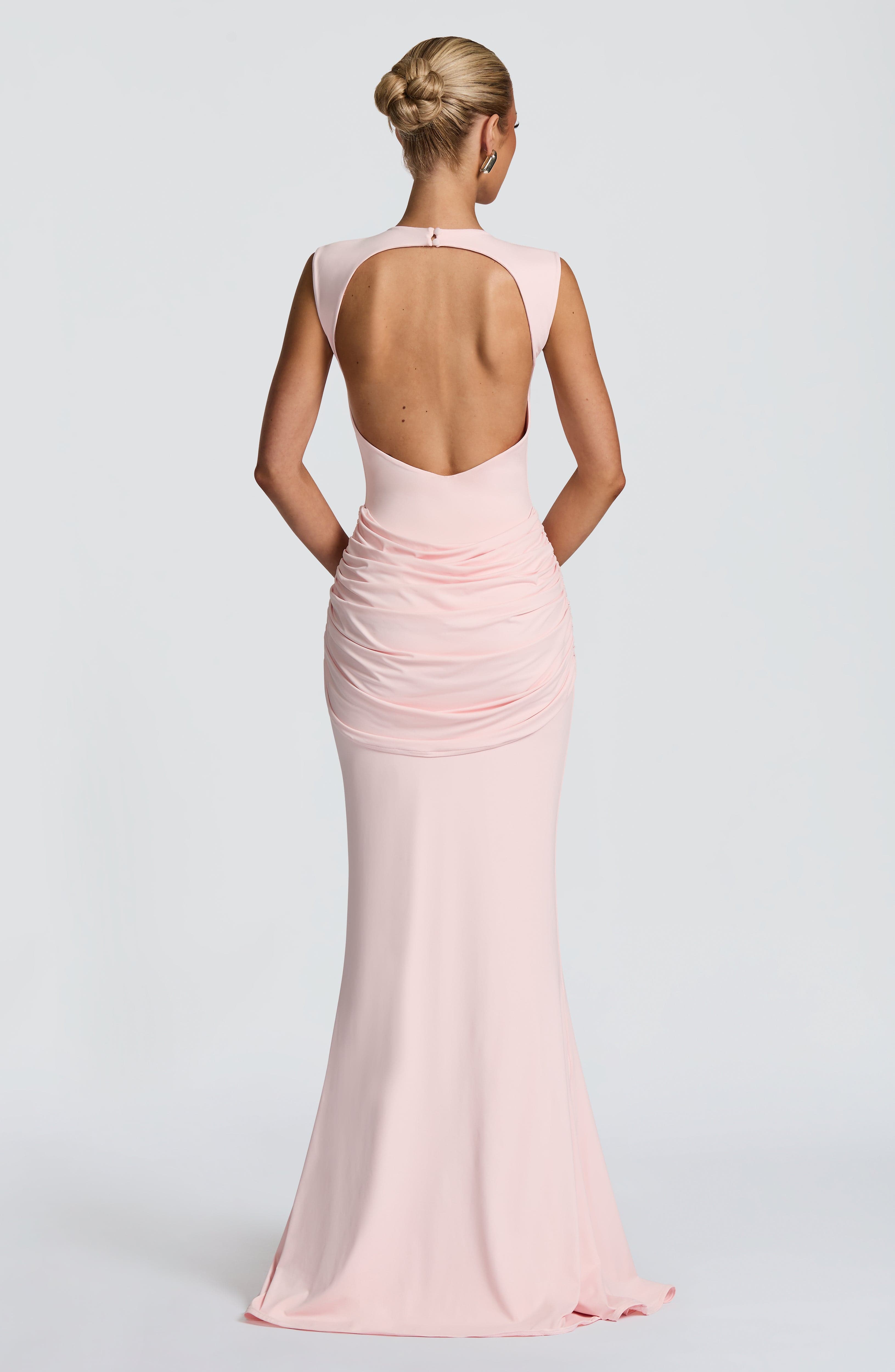 minilena Lorenza Maxi Dress Blush