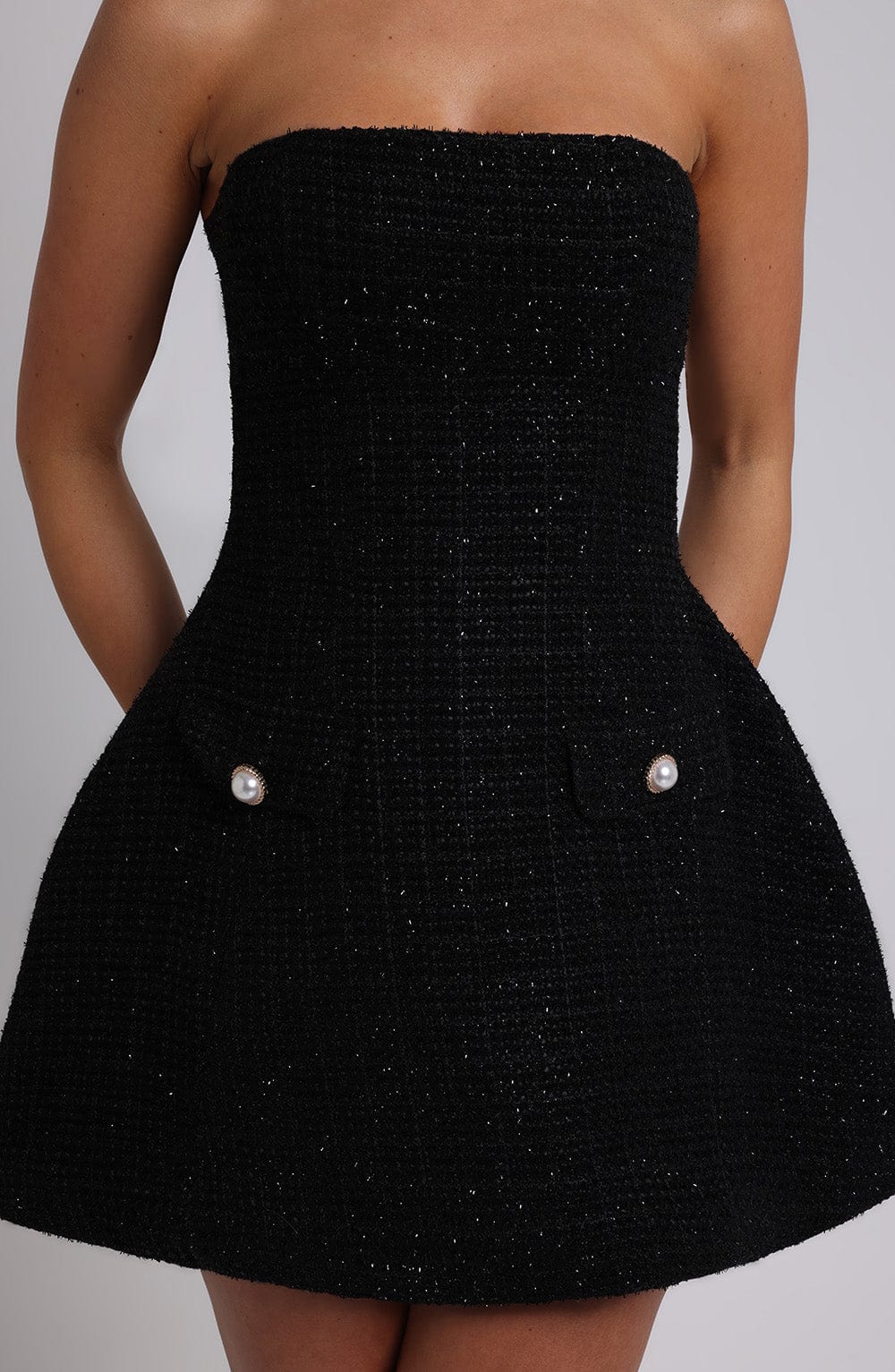 minilena Lottie Mini Dress Black