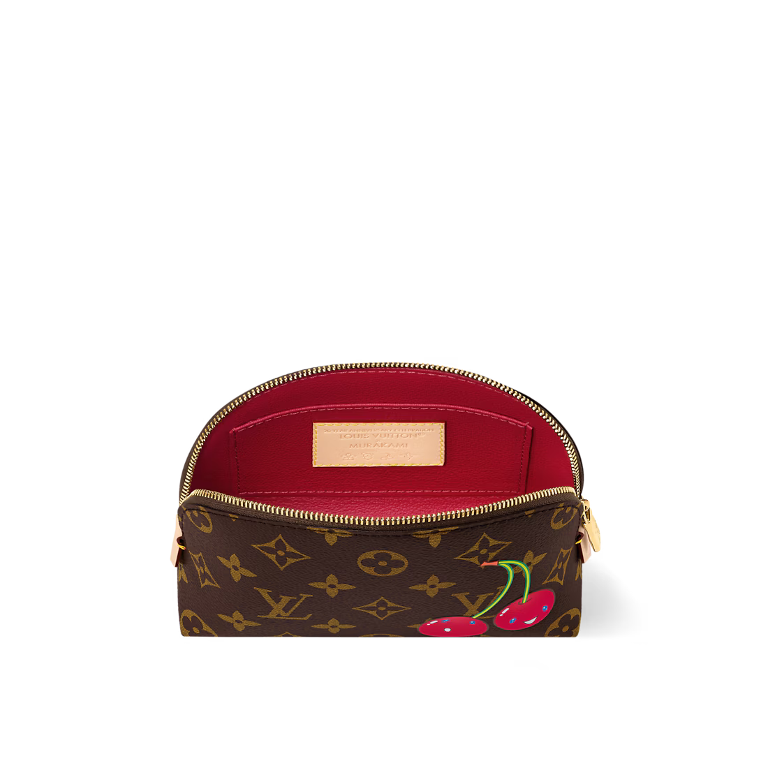 Lv X Tm Cosmetic Pouch Pm With Box Bag