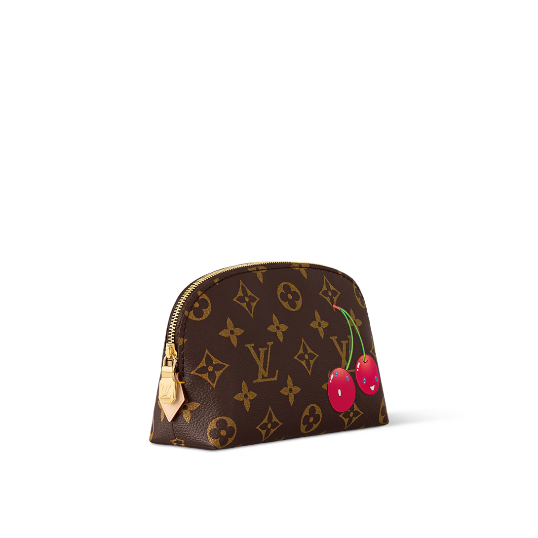Lv X Tm Cosmetic Pouch Pm With Box Bag