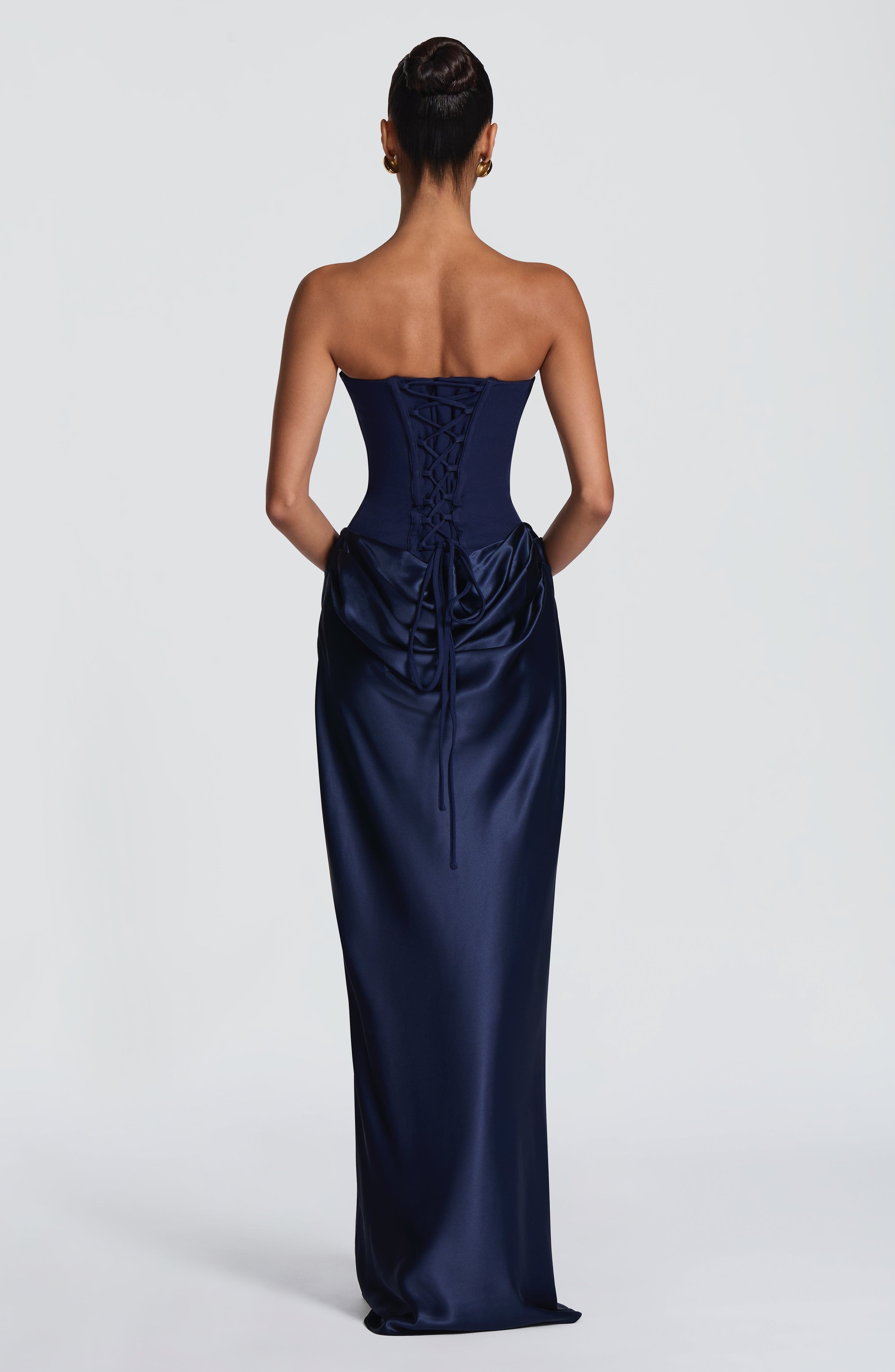 minilena Maggie Maxi Dress Navy