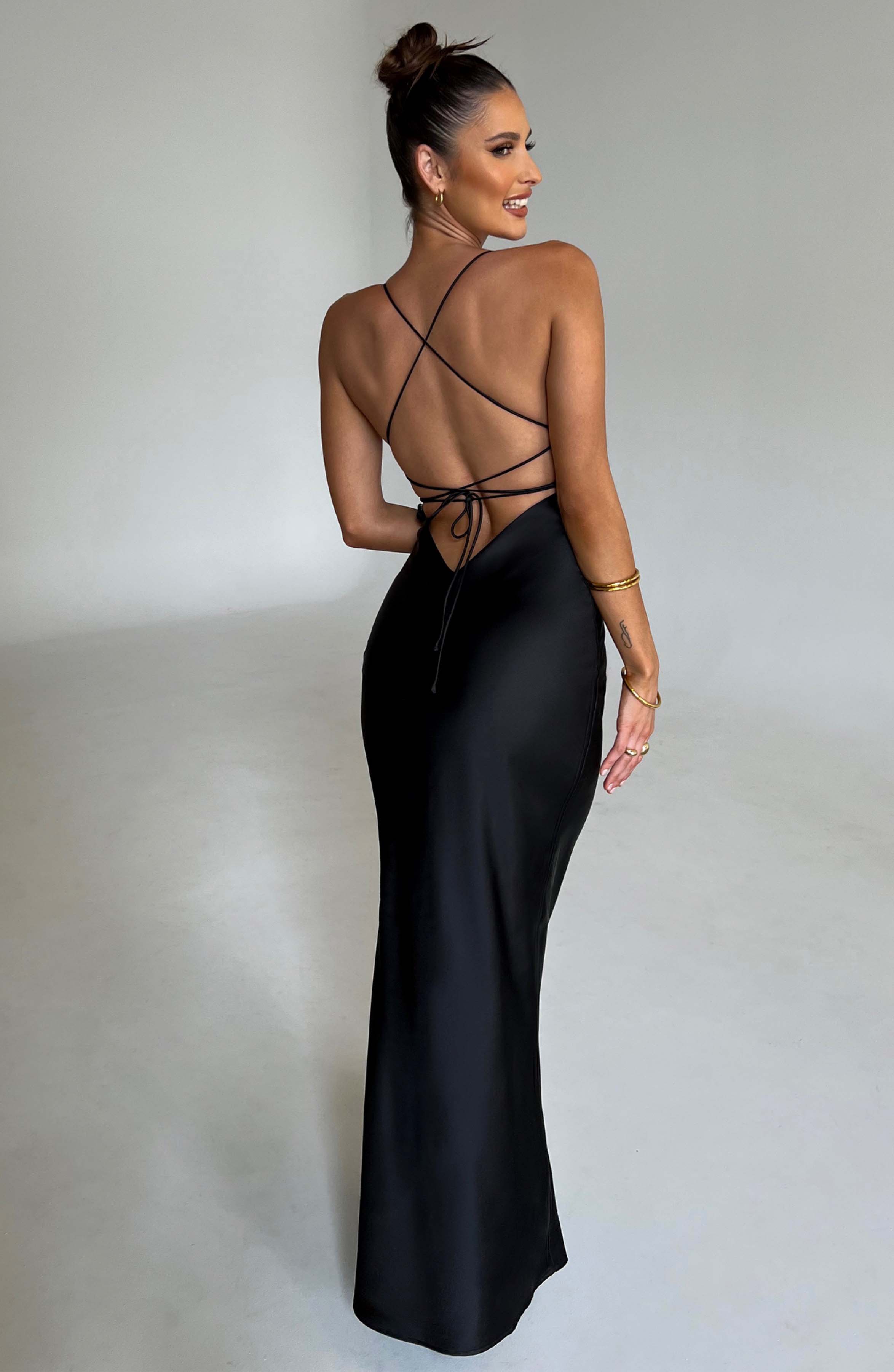 minilena Malika Maxi Dress Black