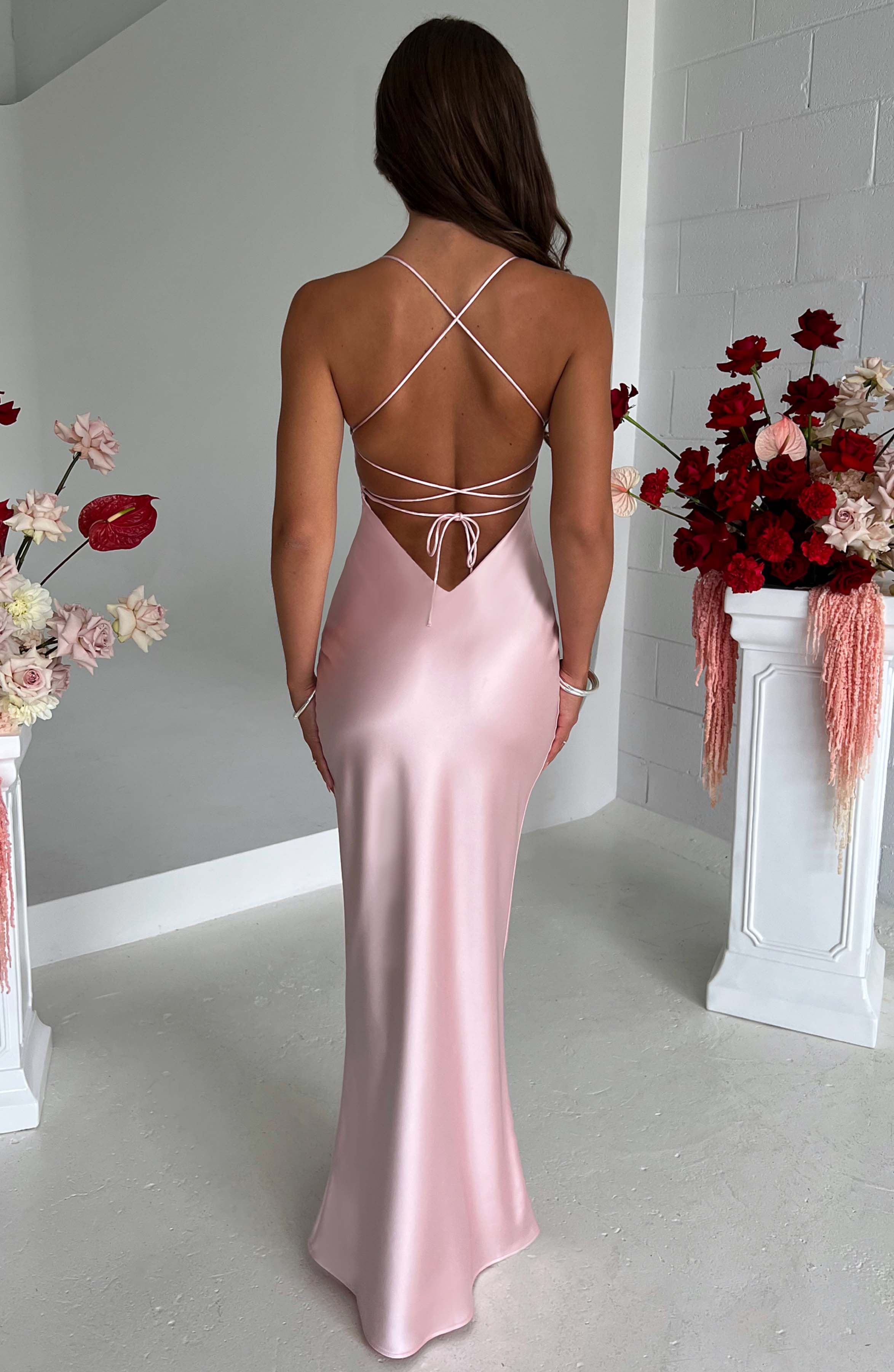 minilena Malika Maxi Dress Blush