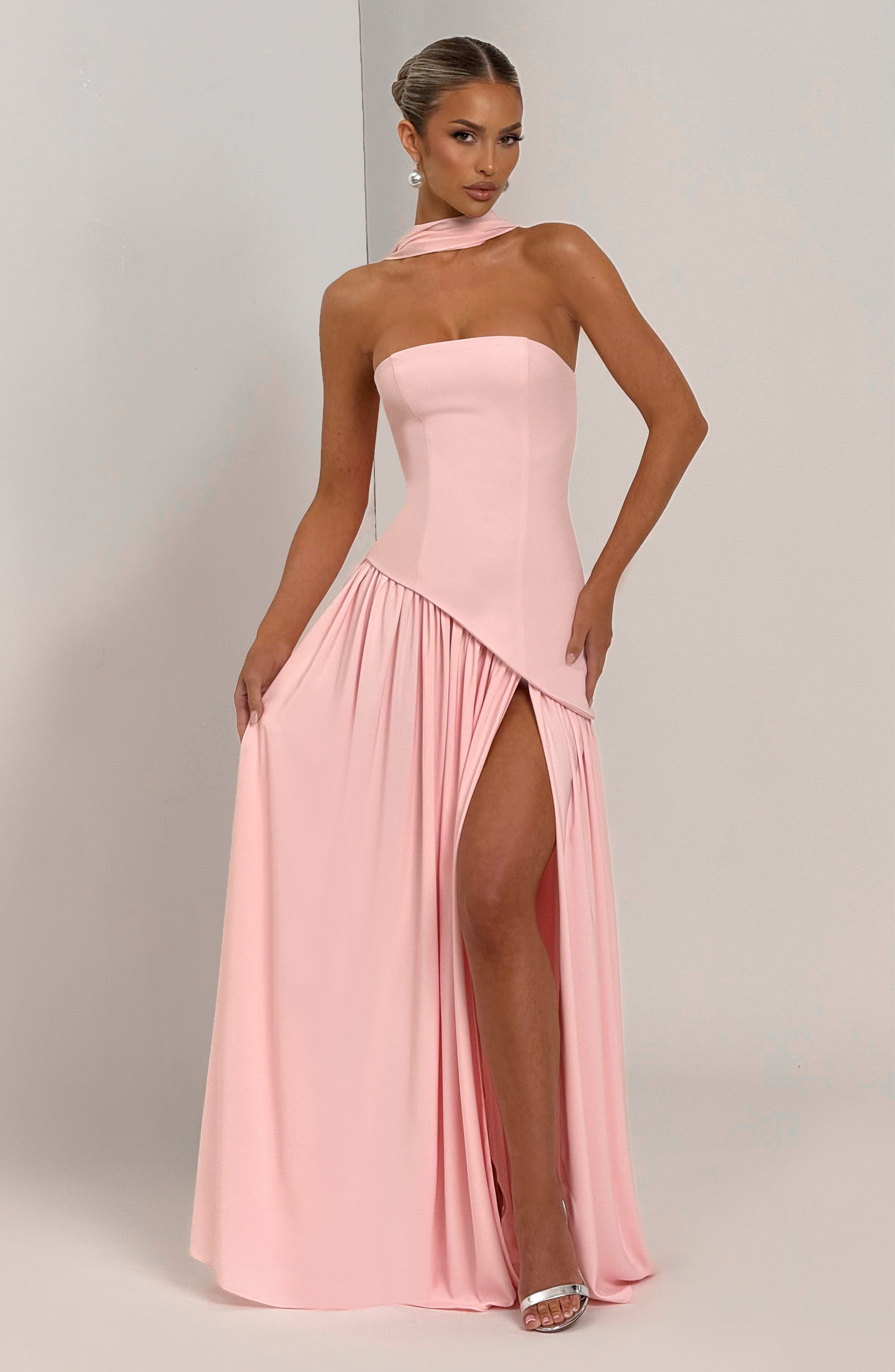 minilena Maliyah Maxi Dress Blush