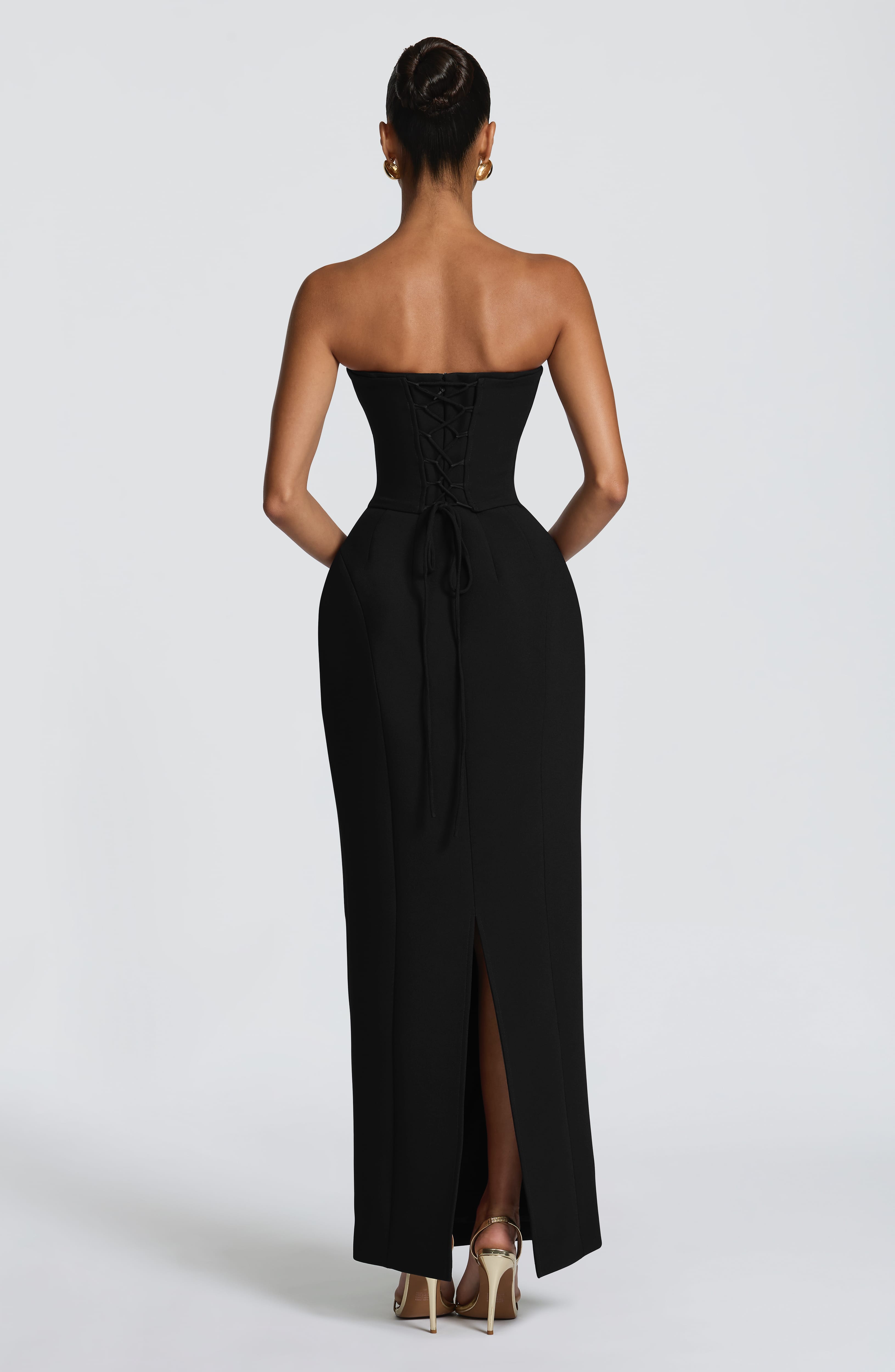 minilena Manon Maxi Dress Black