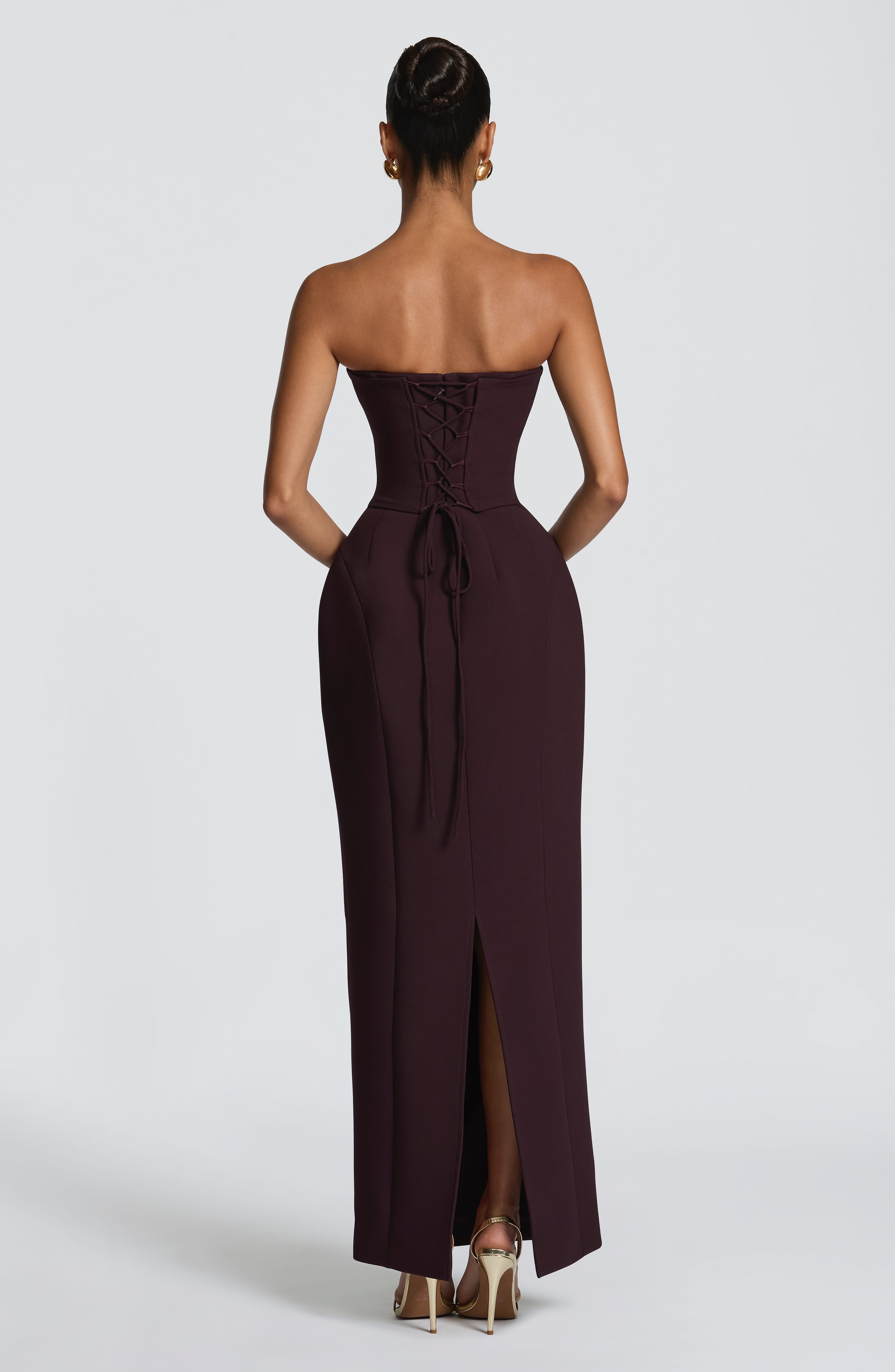 minilena Manon Maxi Dress Plum
