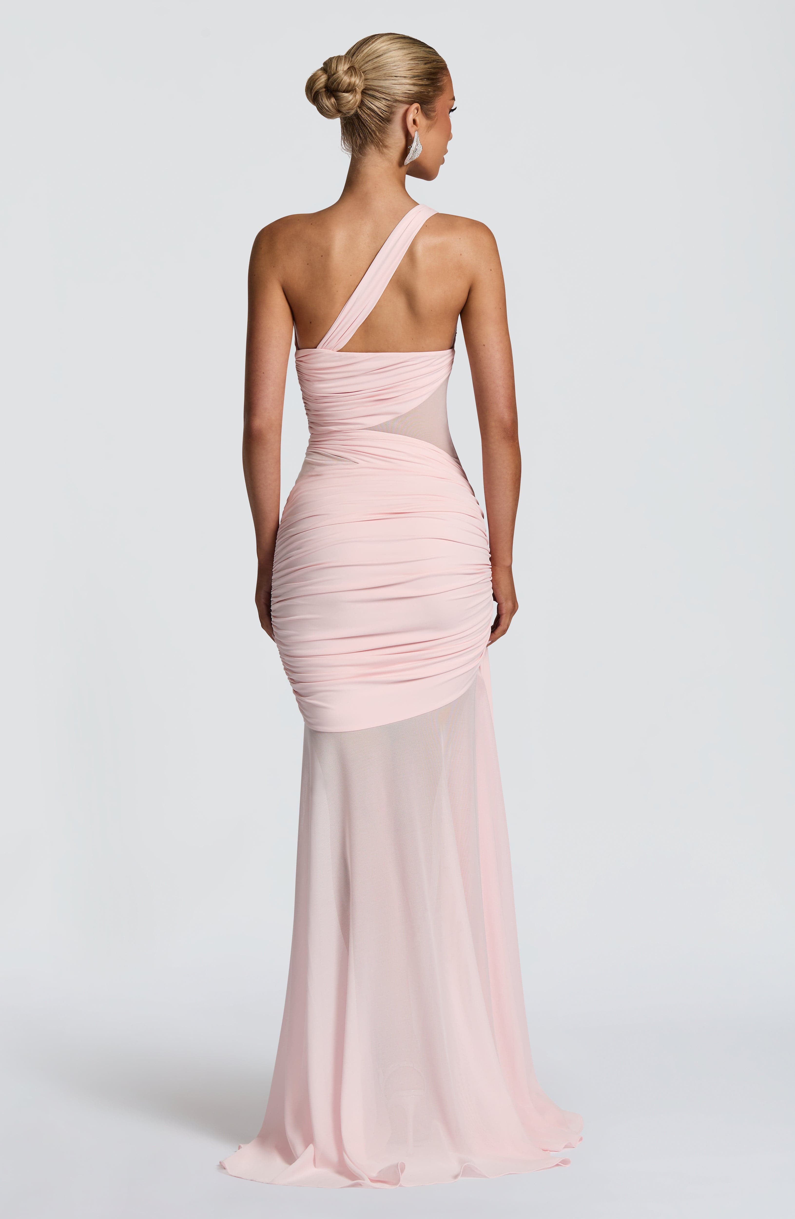 minilena Marianne Maxi Dress Blush