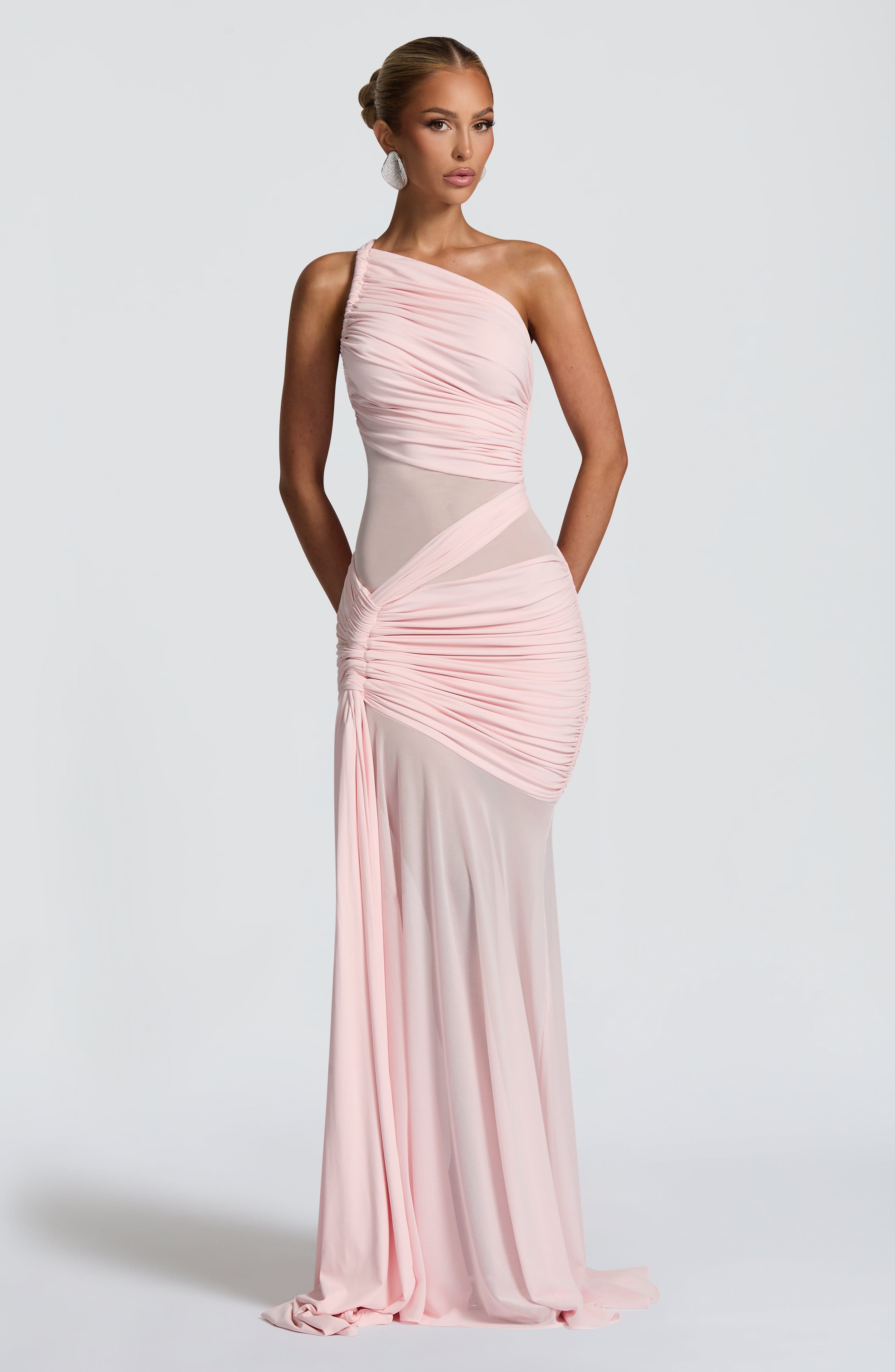 minilena Marianne Maxi Dress Blush