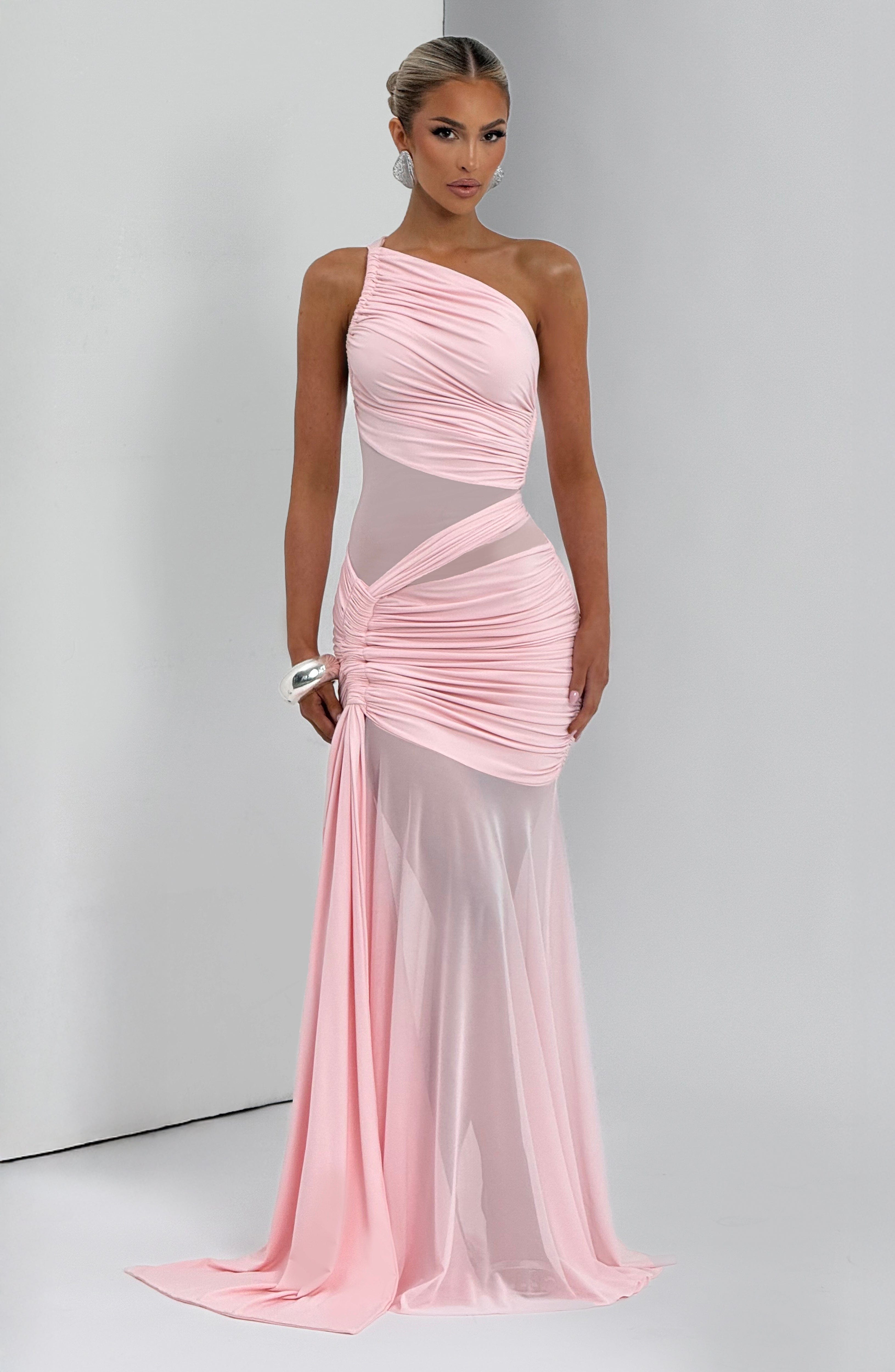 minilena Marianne Maxi Dress Blush