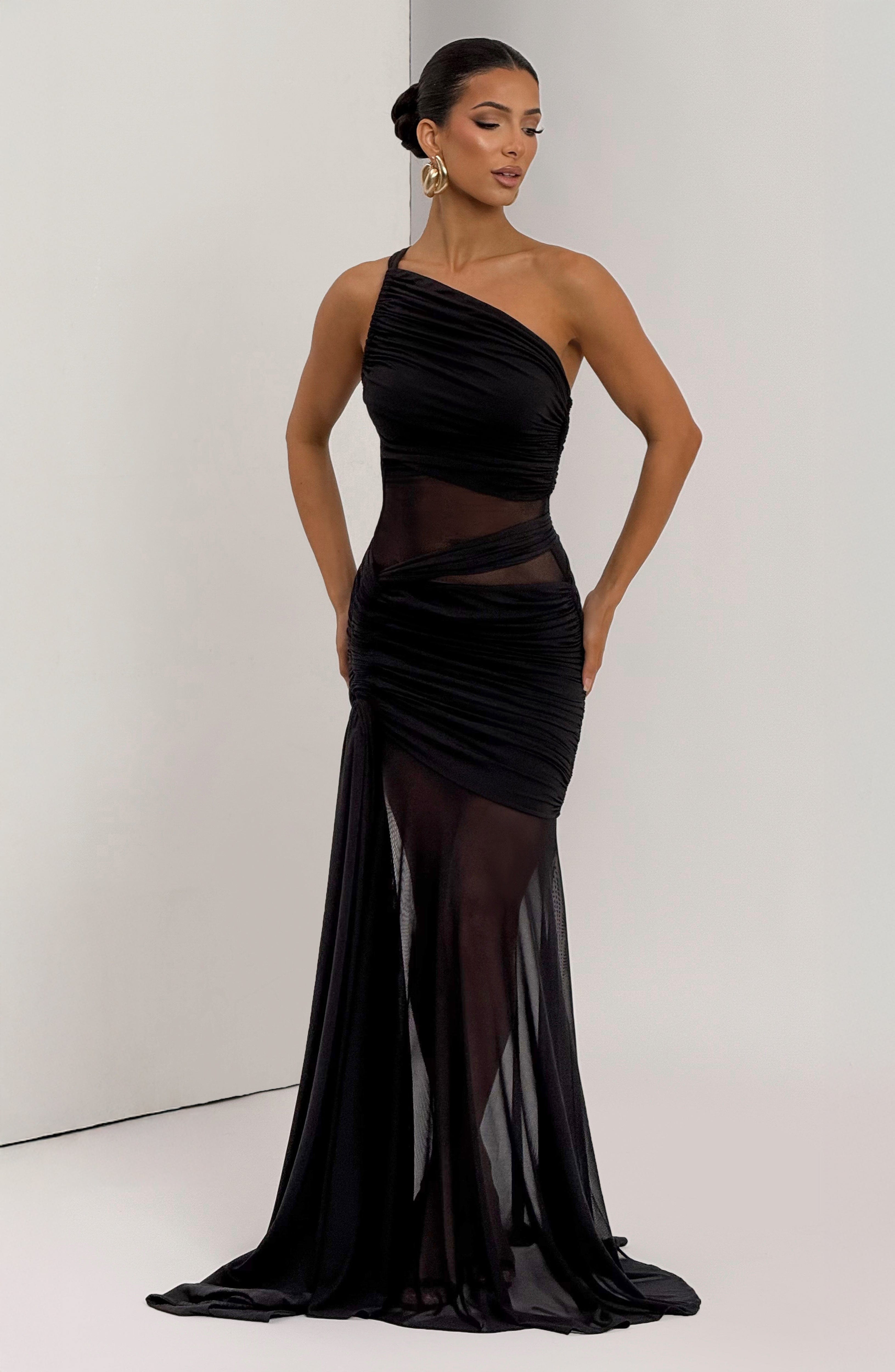 minilena Marianne Maxi Dress Plum