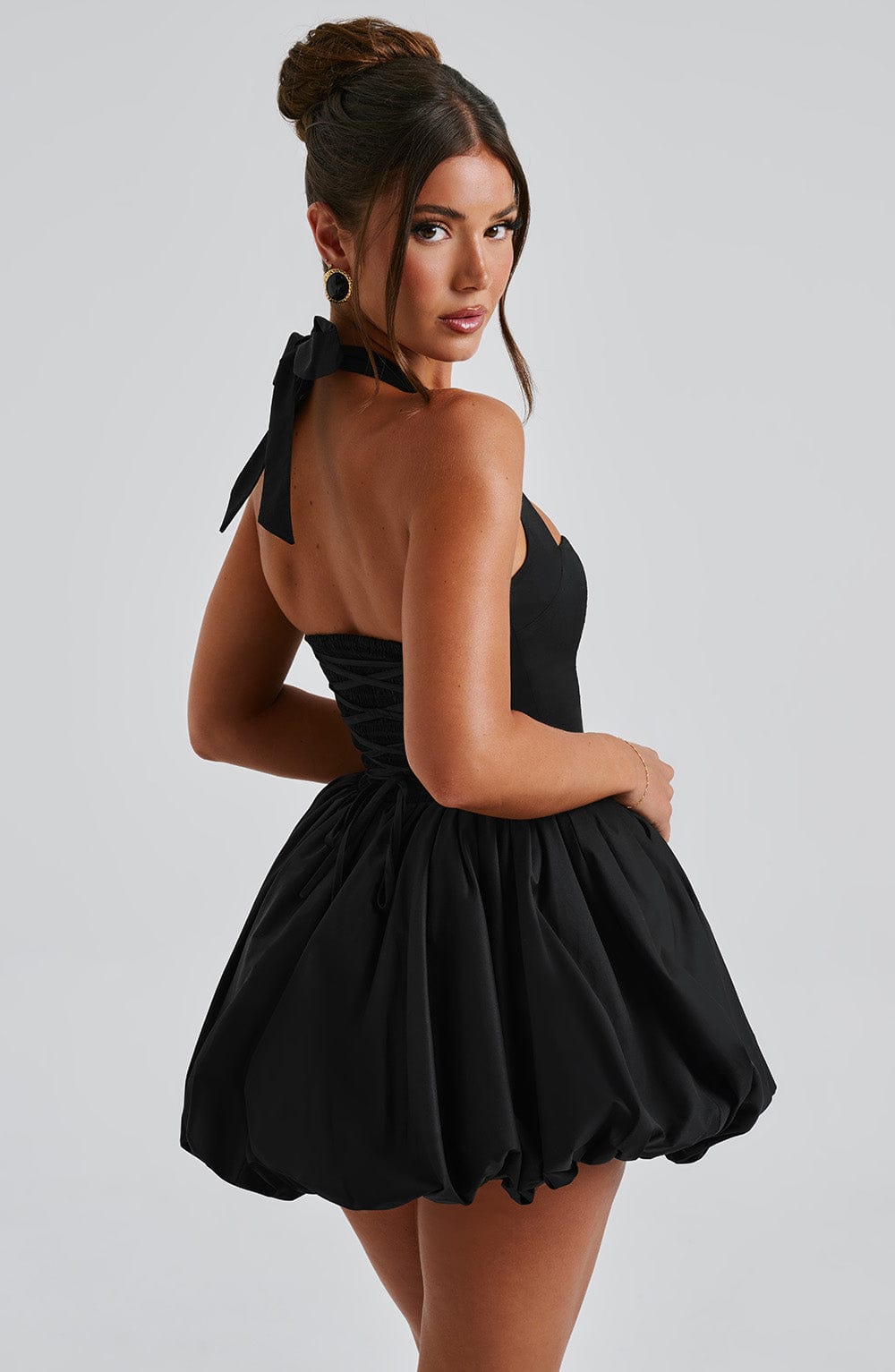 minilena Maricia Mini Dress Black